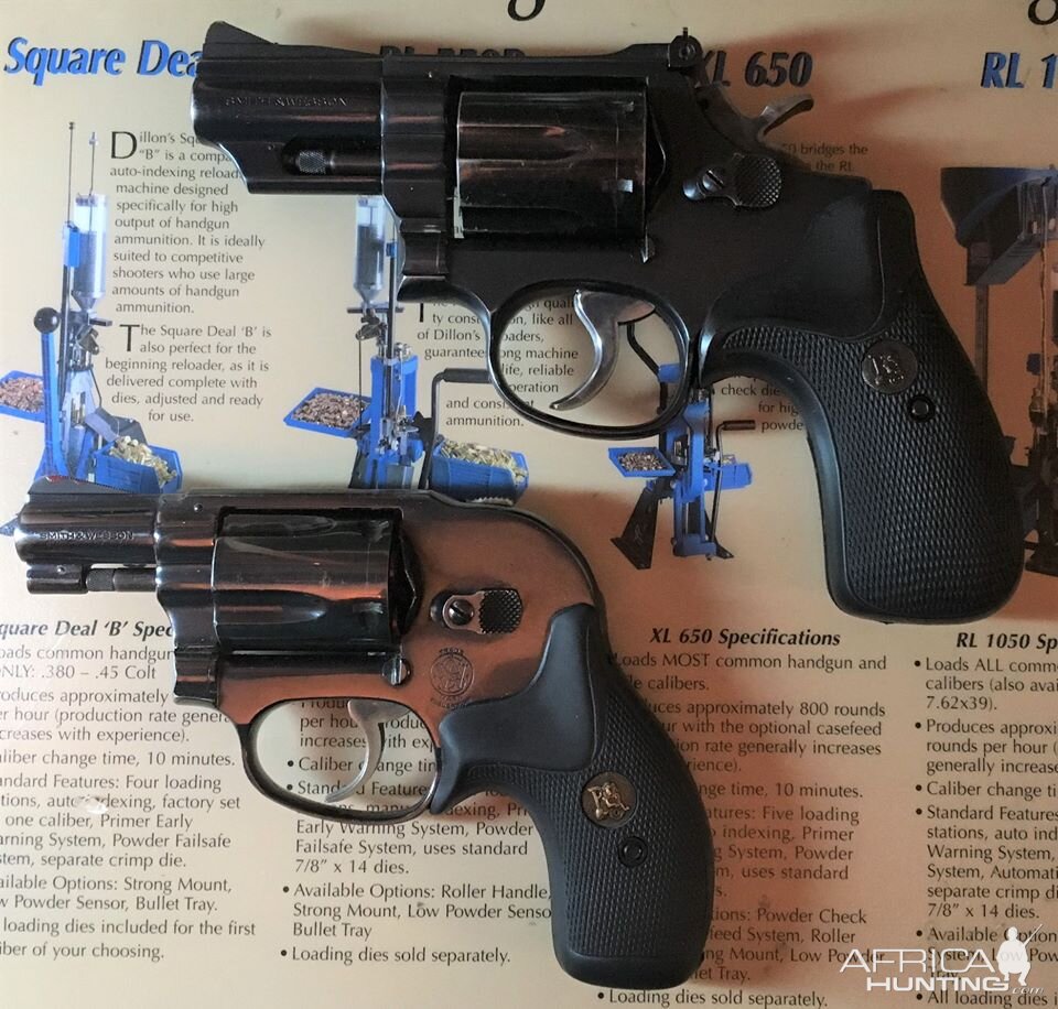 Smith & Wesson Model 19 Revolver & Smith & Wesson Model 49 Bodyguard Revolver