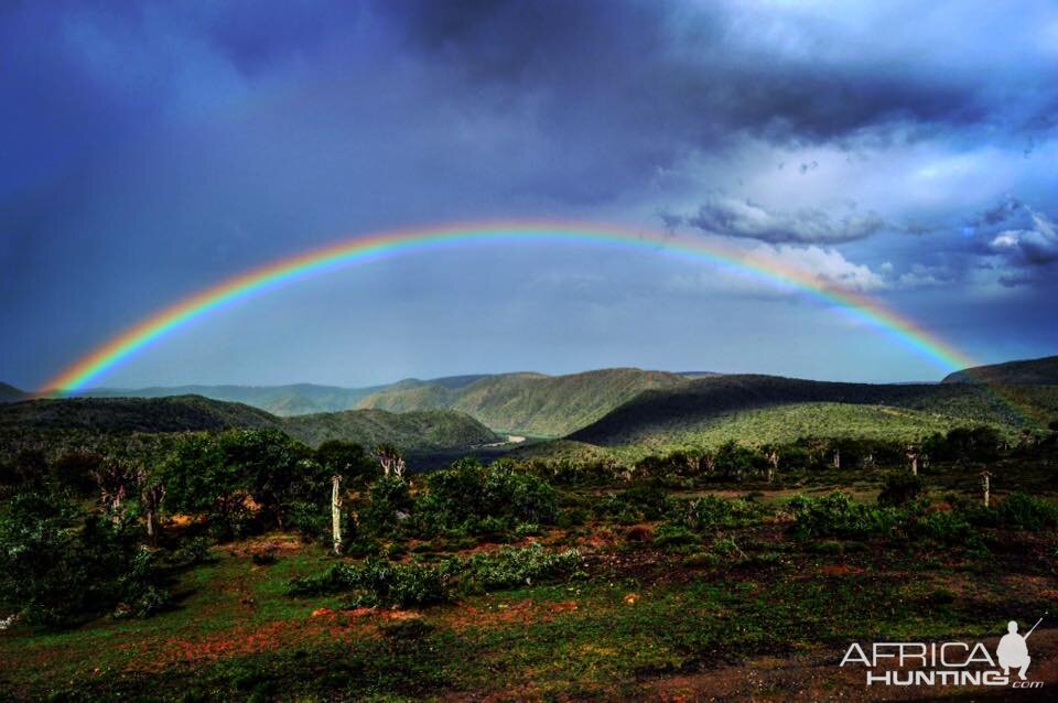 Some rains in South Africa