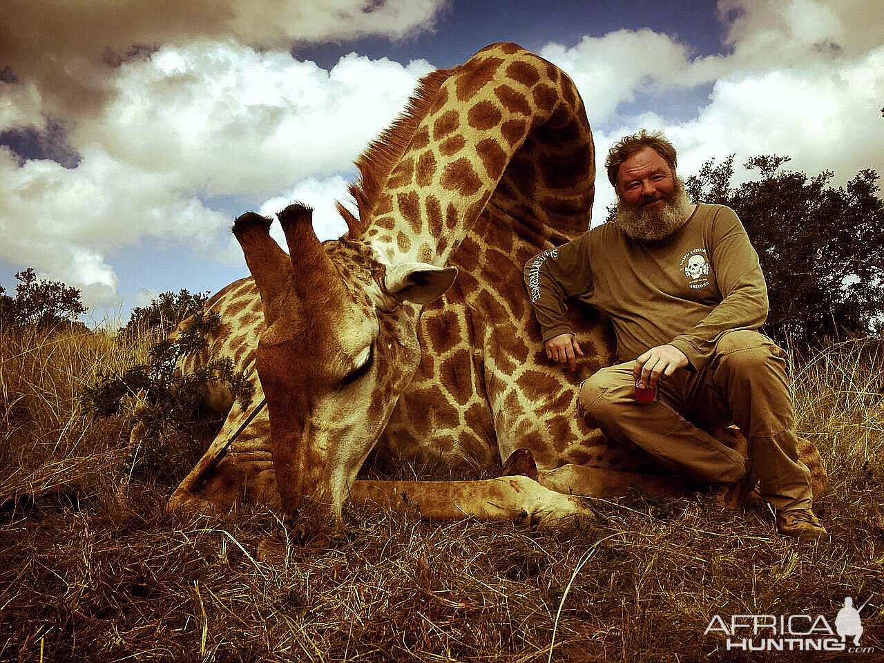 South Africa Hunt Giraffe