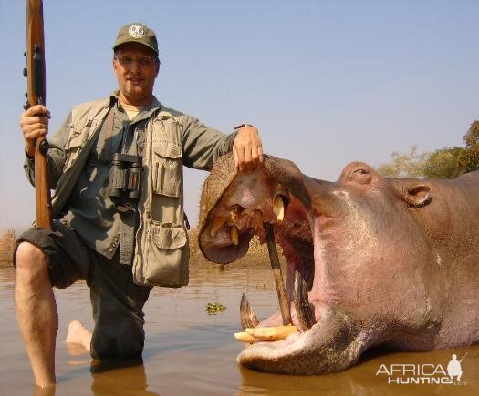 South Africa Hunt Hippo