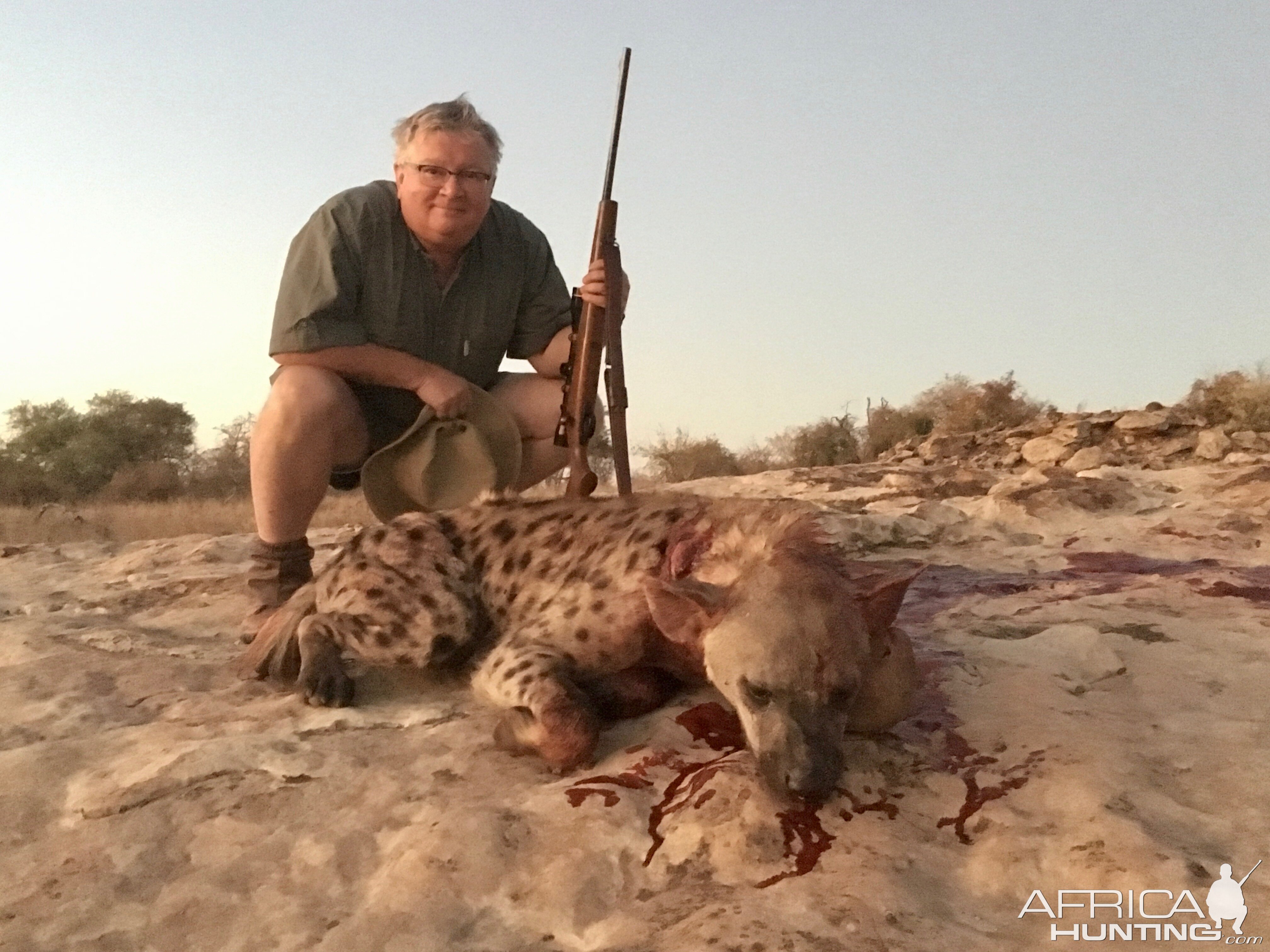 South Africa Hunt Spotted Hyena