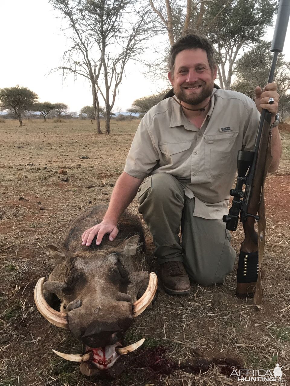 South Africa Hunt Warthog