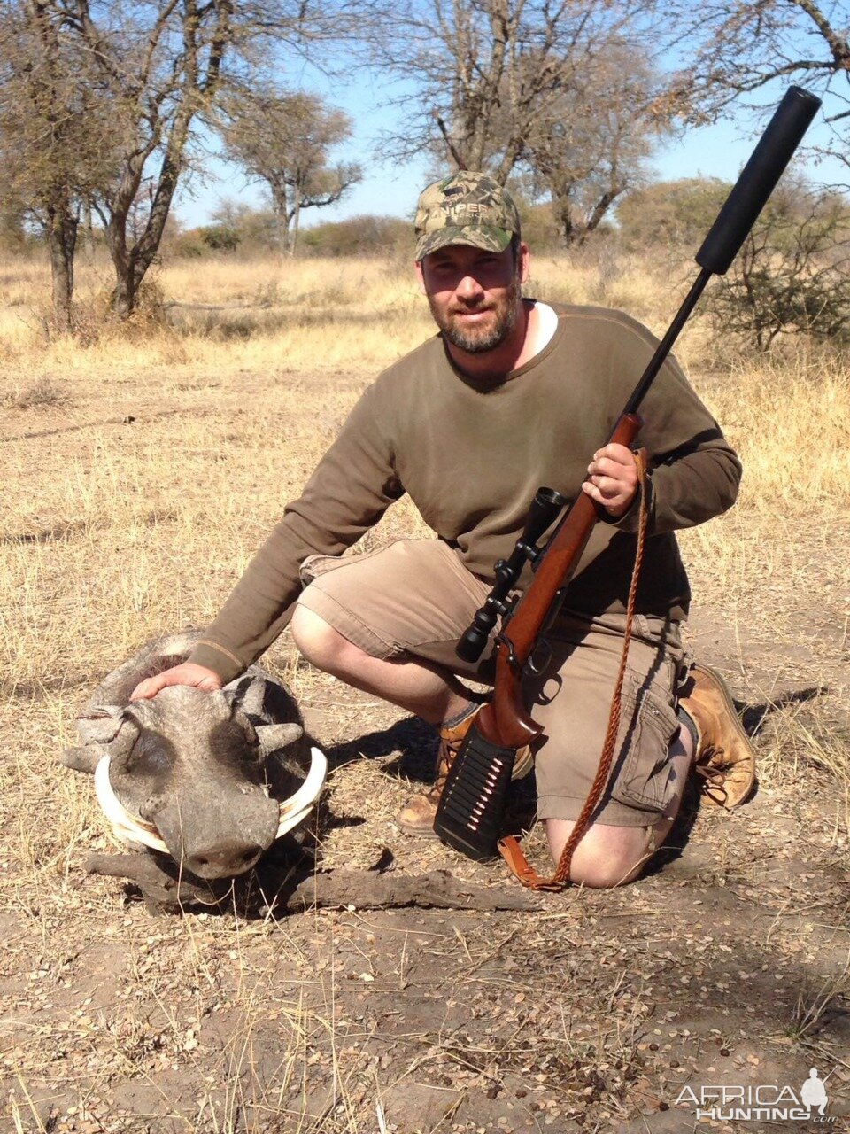 South Africa Hunt Warthog