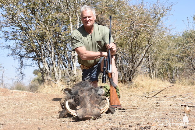 South Africa Hunt Warthog