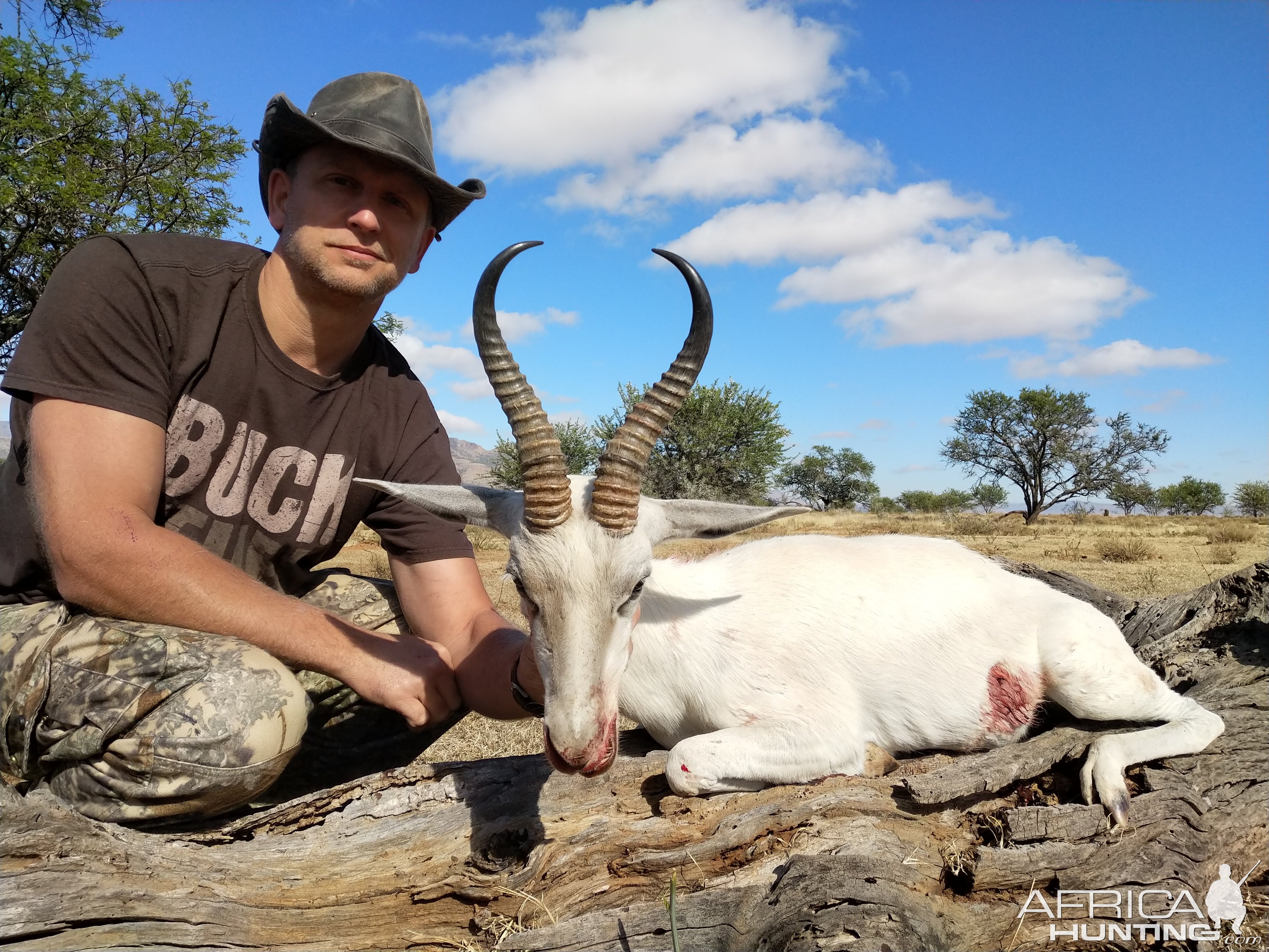 South Africa Hunt White Springbok