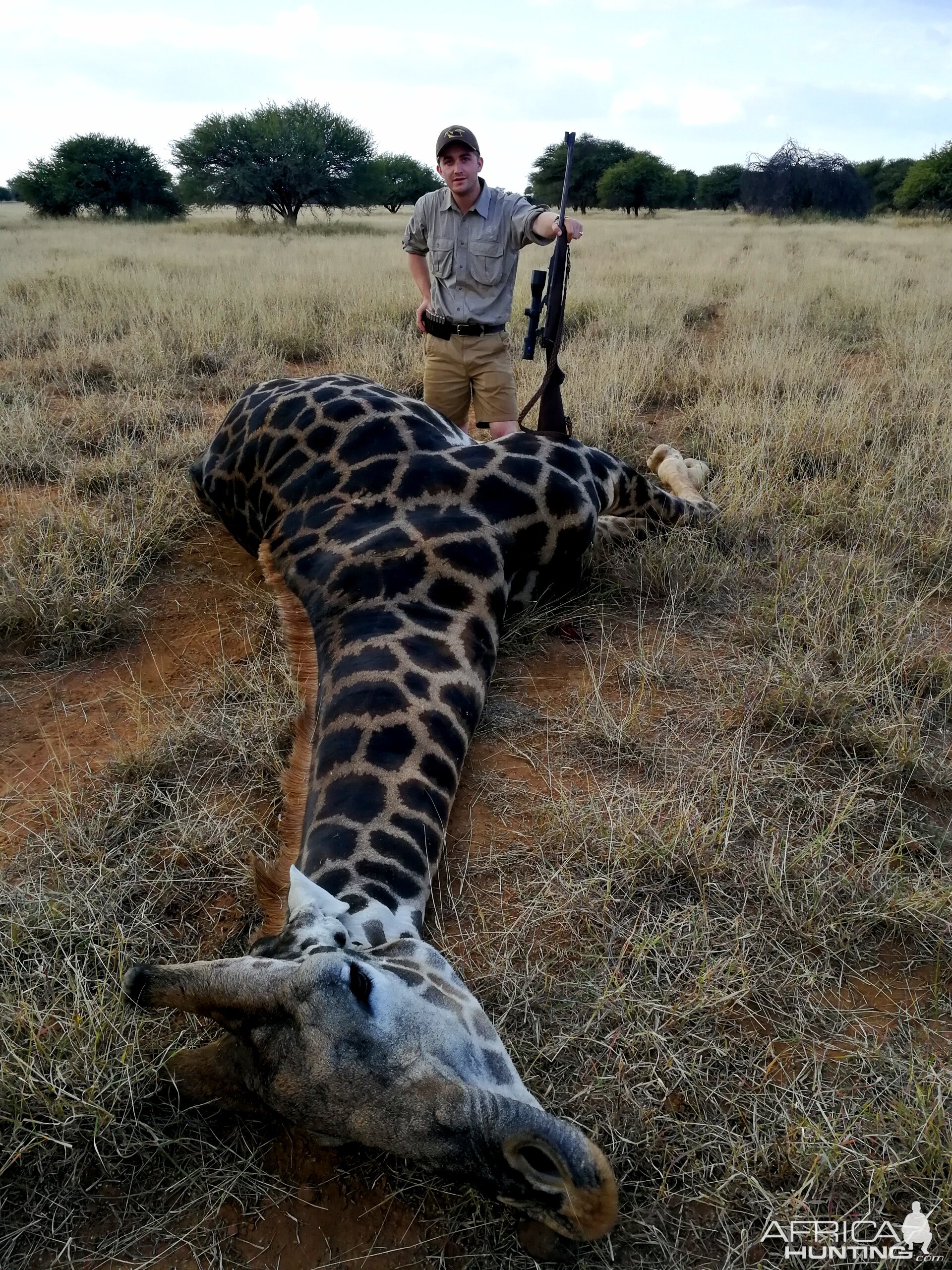 South Africa Hunting Black Giraffe