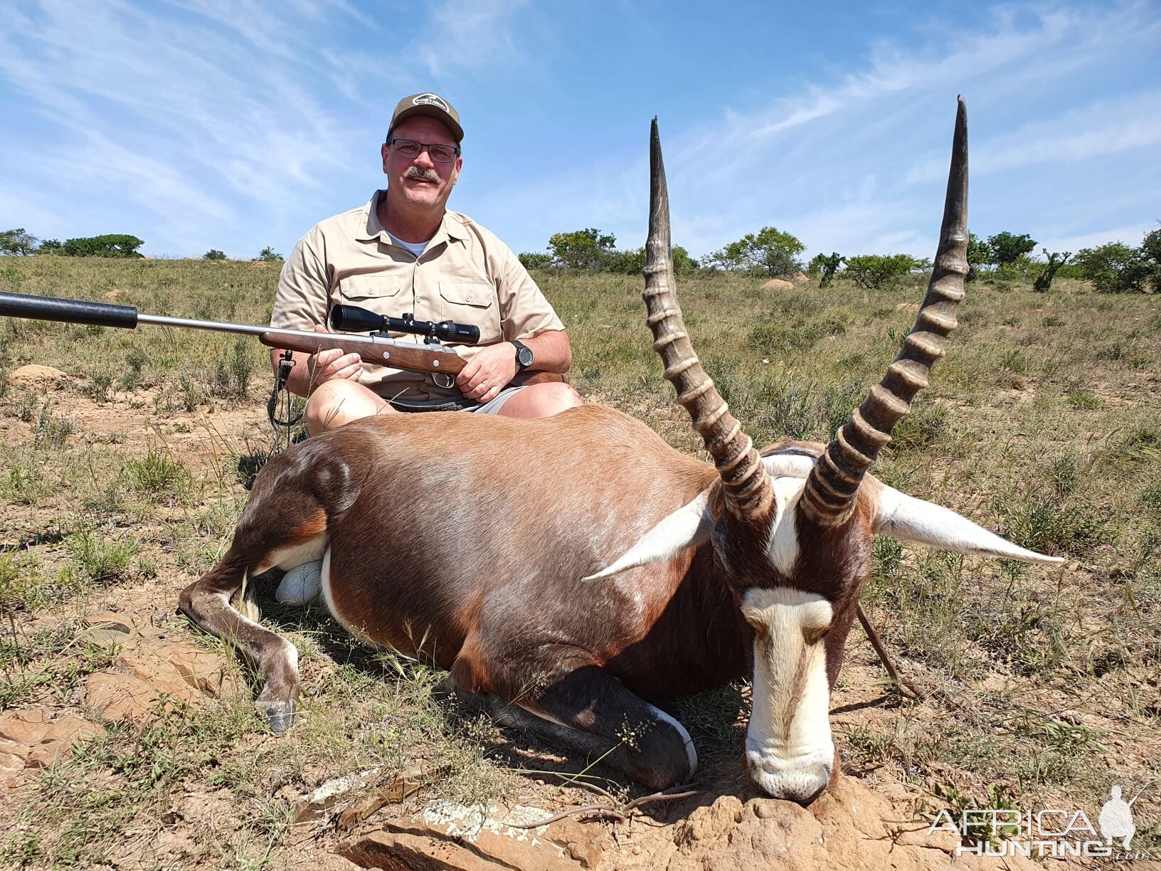 South Africa Hunting Blesbok