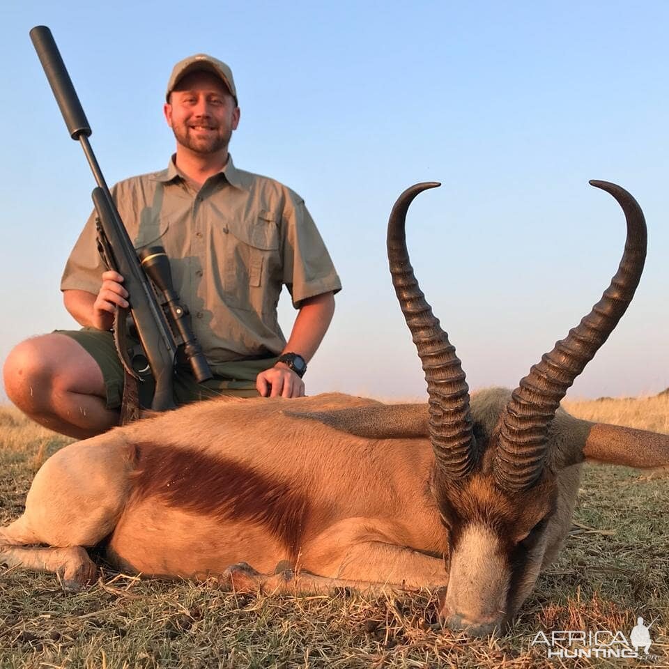 South Africa Hunting Copper Springbok