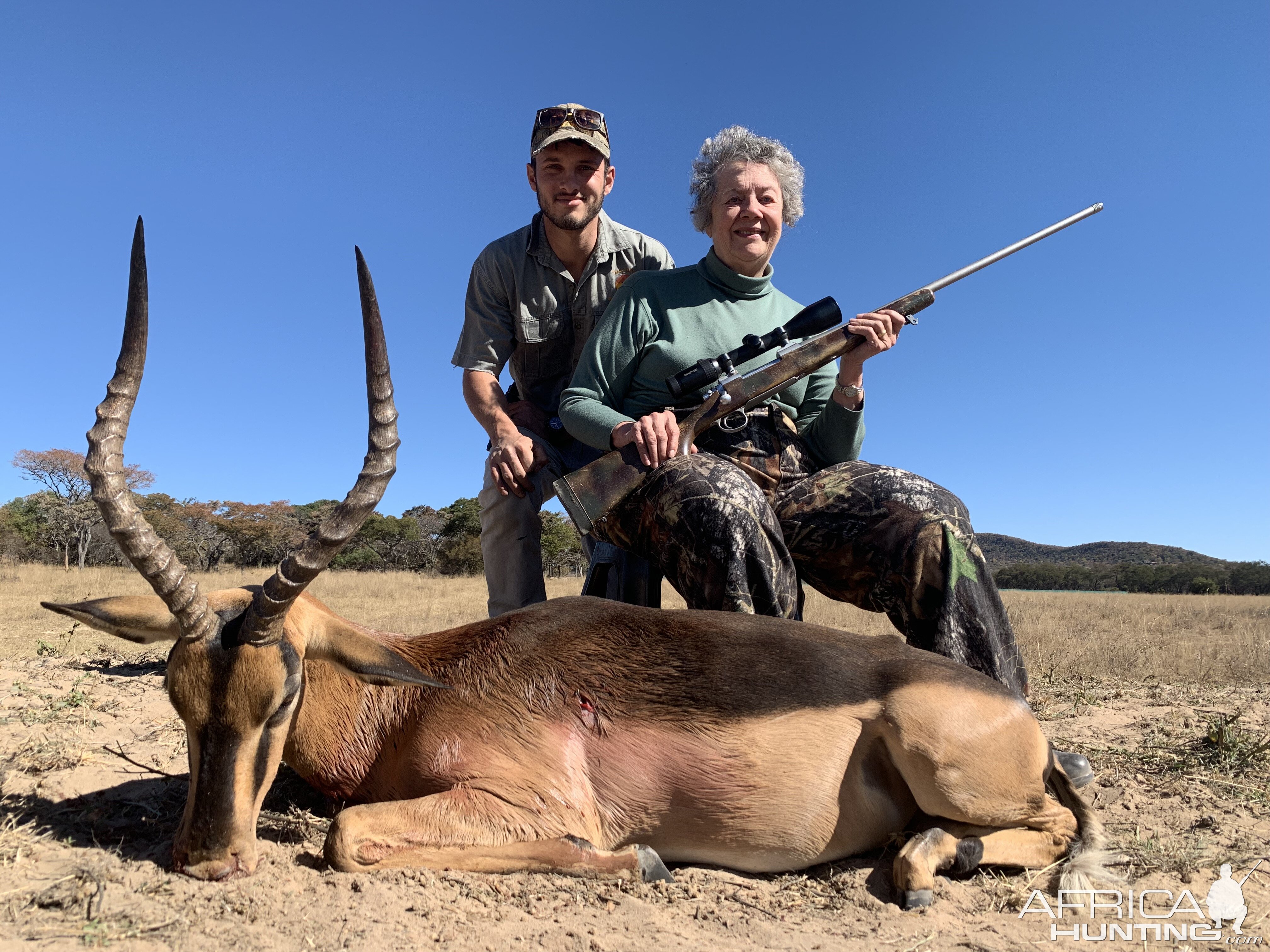 South Africa Hunting Saddledback Impala