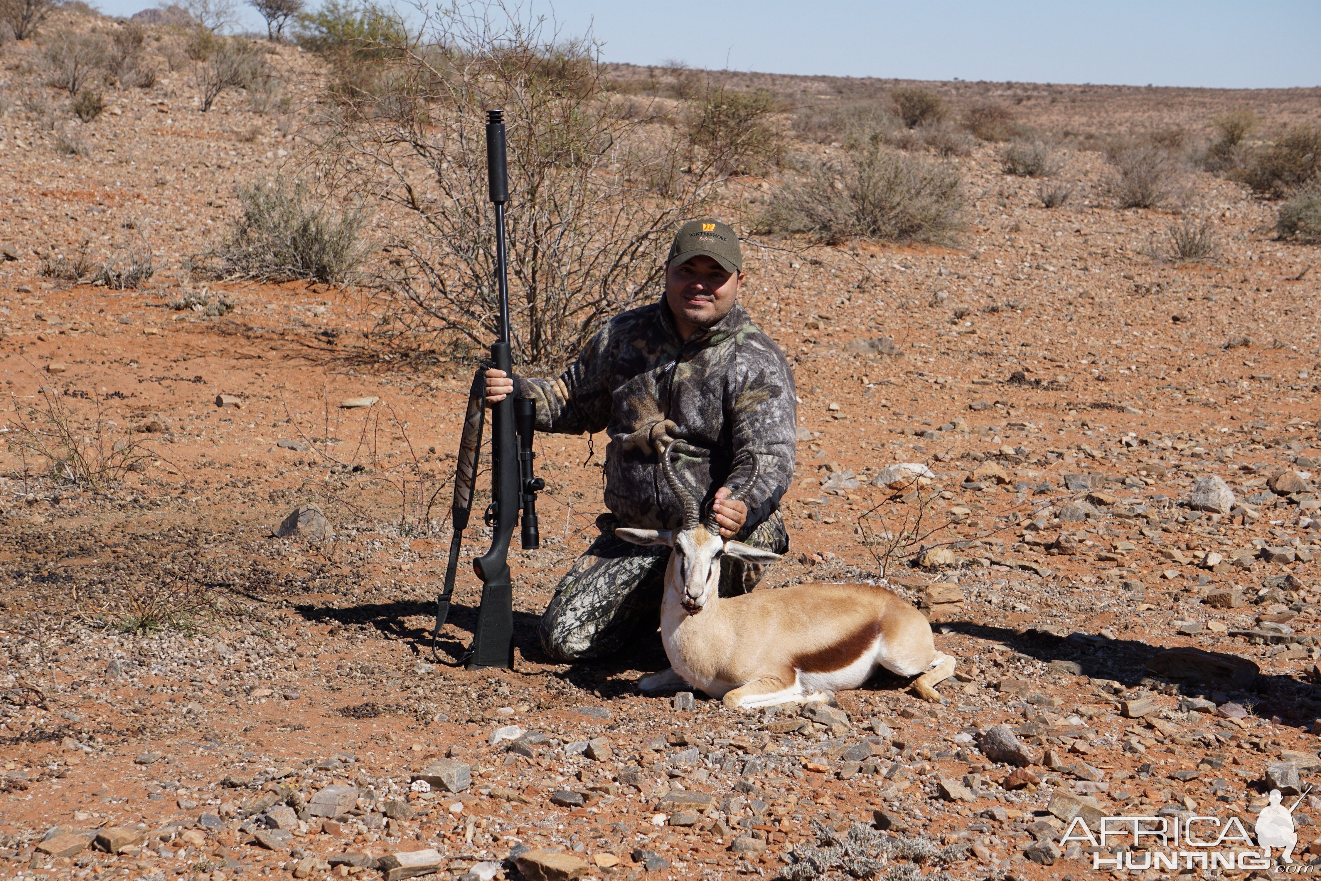 South Africa Hunting Springbok