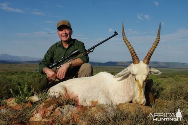 South Africa White Blesbok Hunt