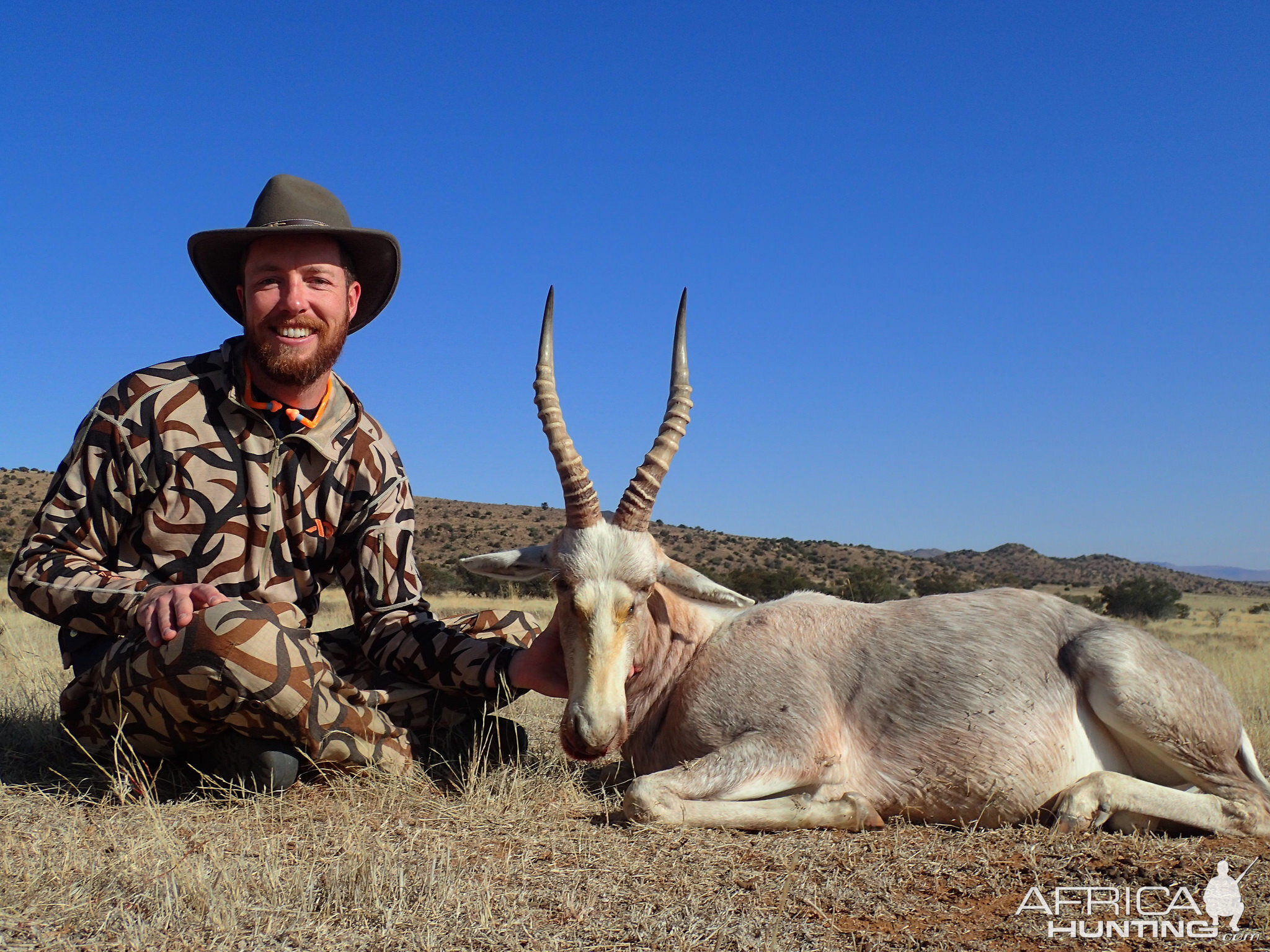 South Africa White Blesbok Hunt