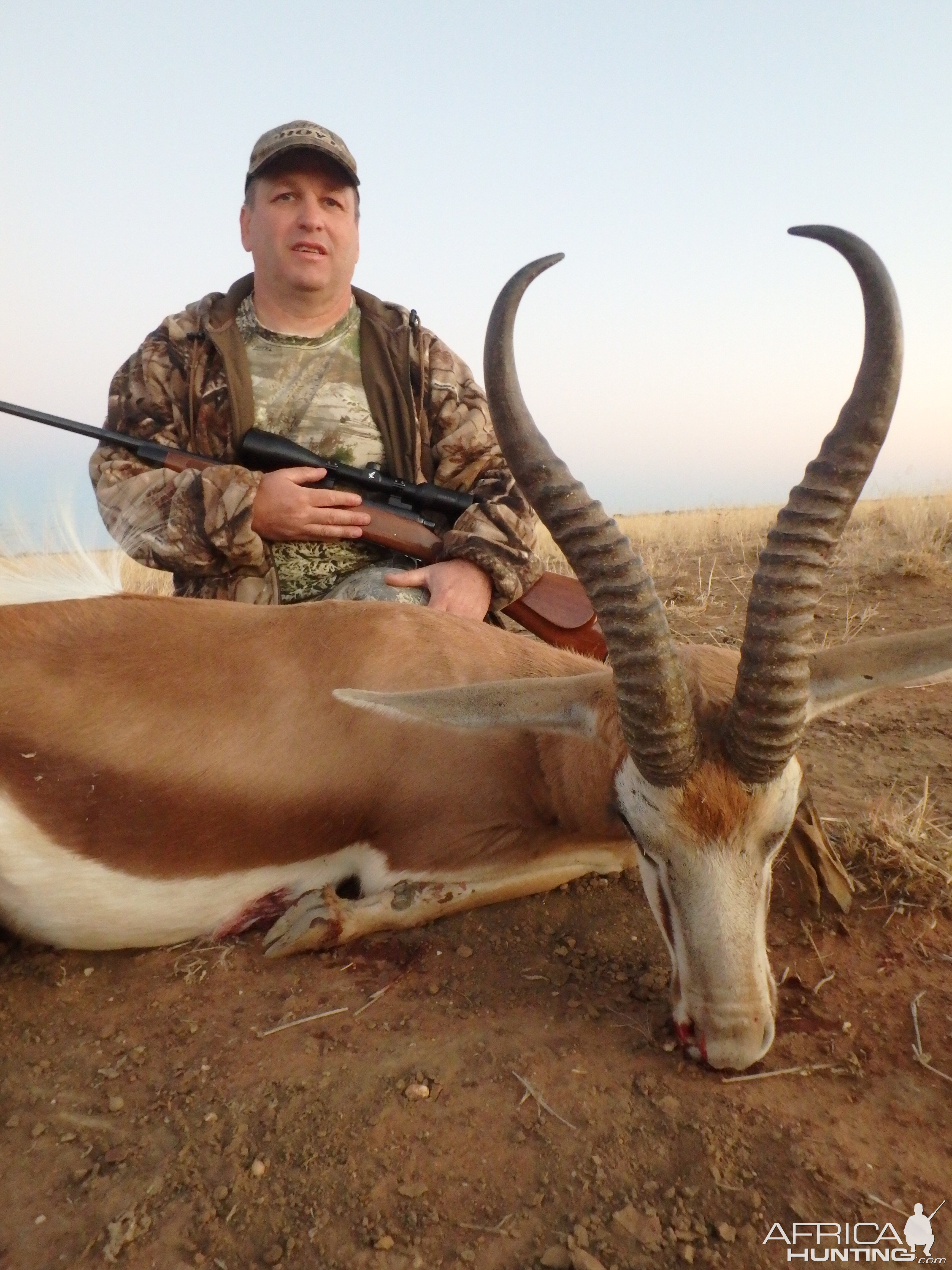 Springbok Hunt in Namibia