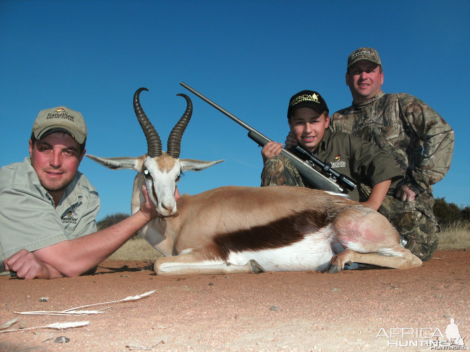 Springbok Hunt with HartzView Hunting Safaris in South Africa