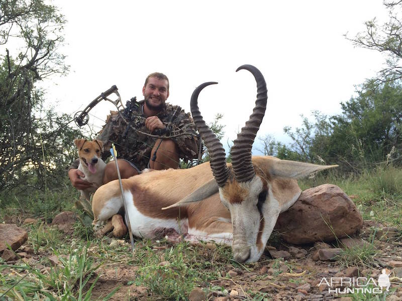 Springbuck Bow Hunt with Pro Hunting Safaris