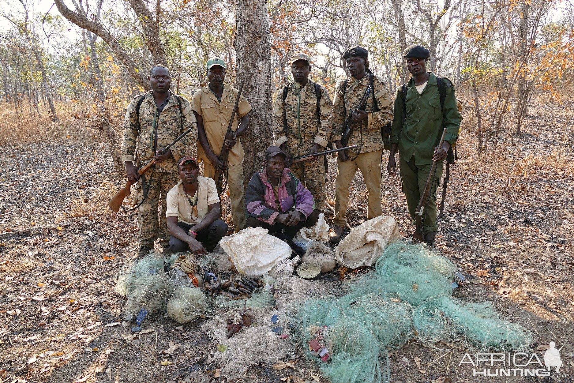 Successful anti-poaching effort on Mbizi