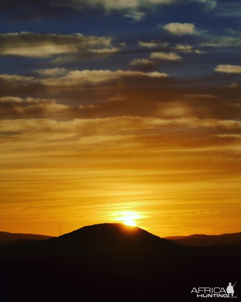Sunrise in South Africa