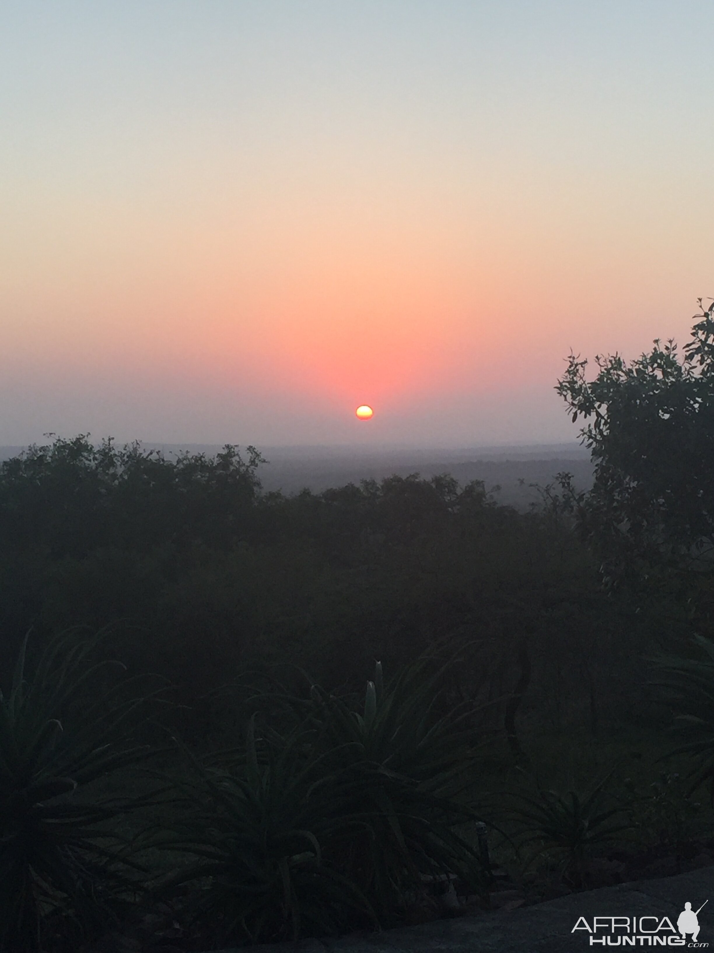 Sunrise in Zululand South Africa