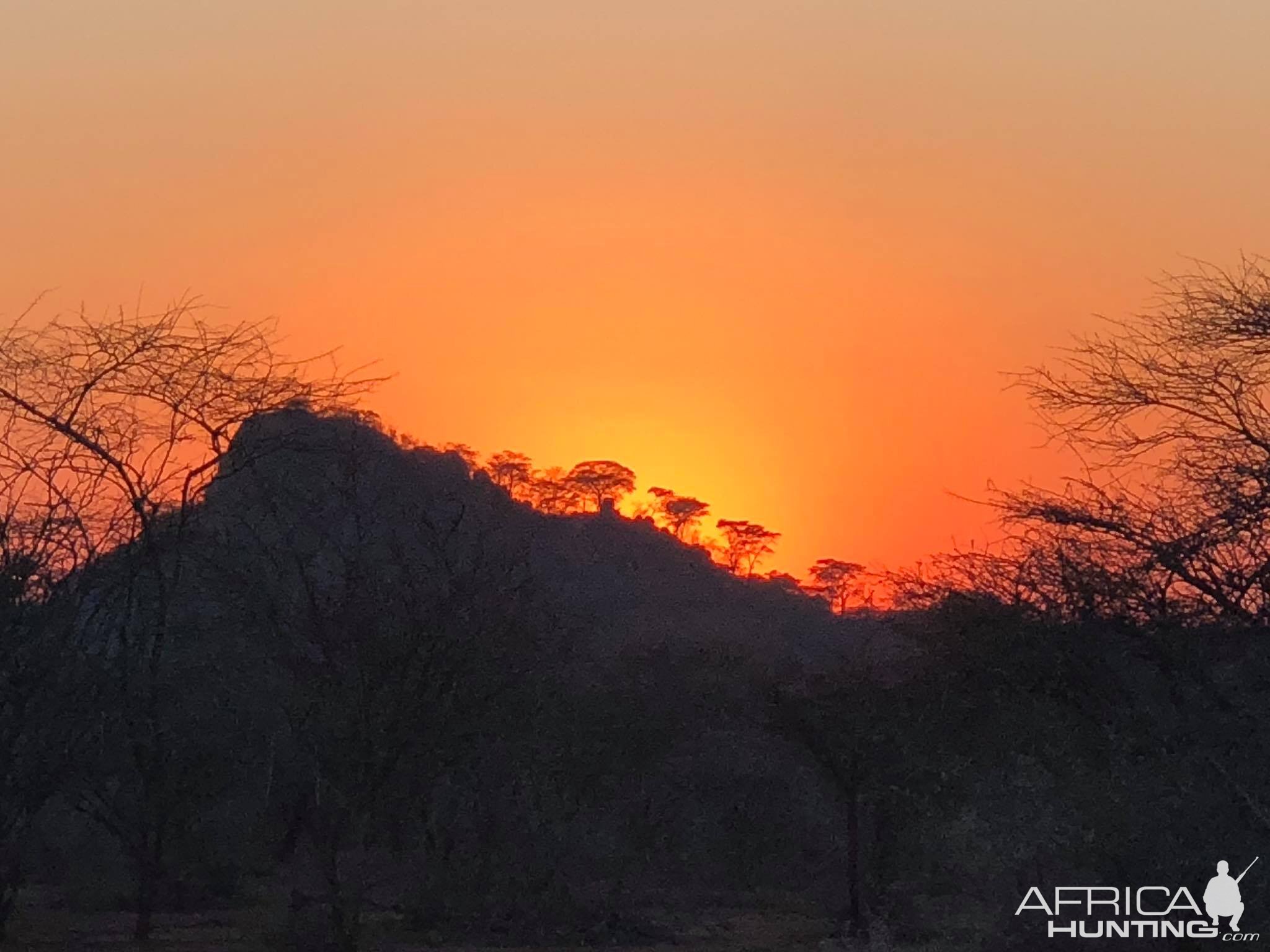 Sunset in Zimbabwe