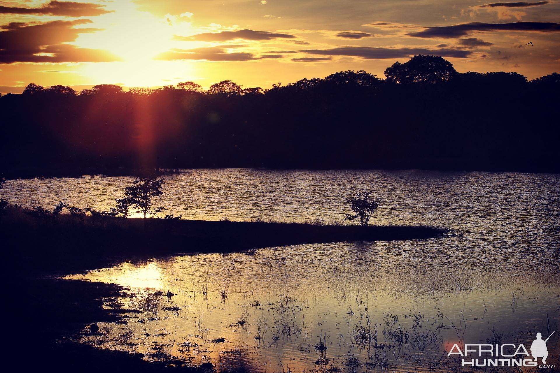 Sunset in Zimbabwe