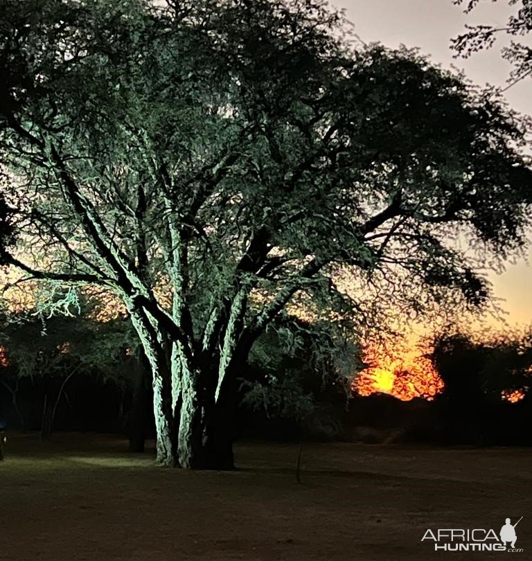 Sunset  Limpopo South Africa