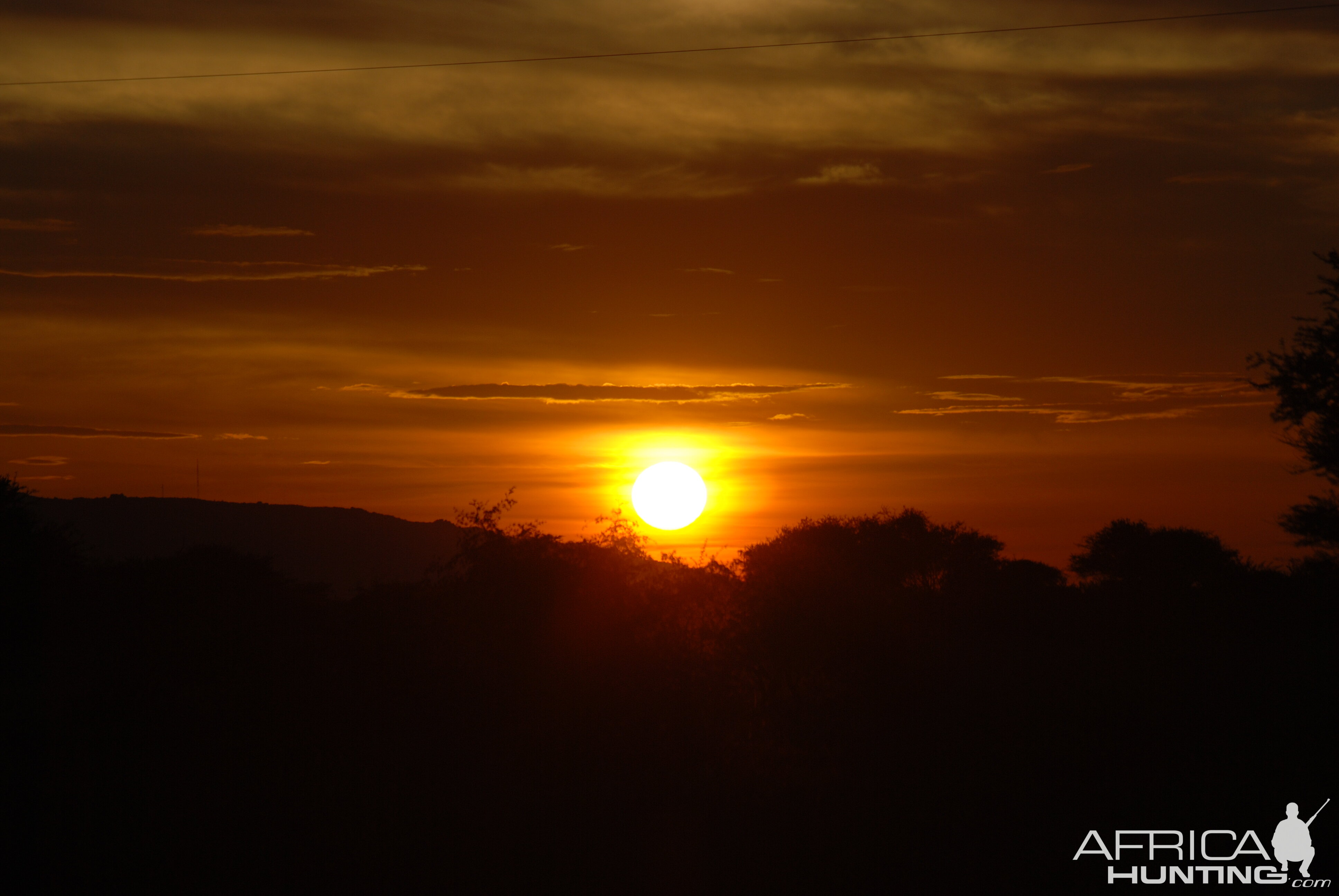 Sunset Namibia