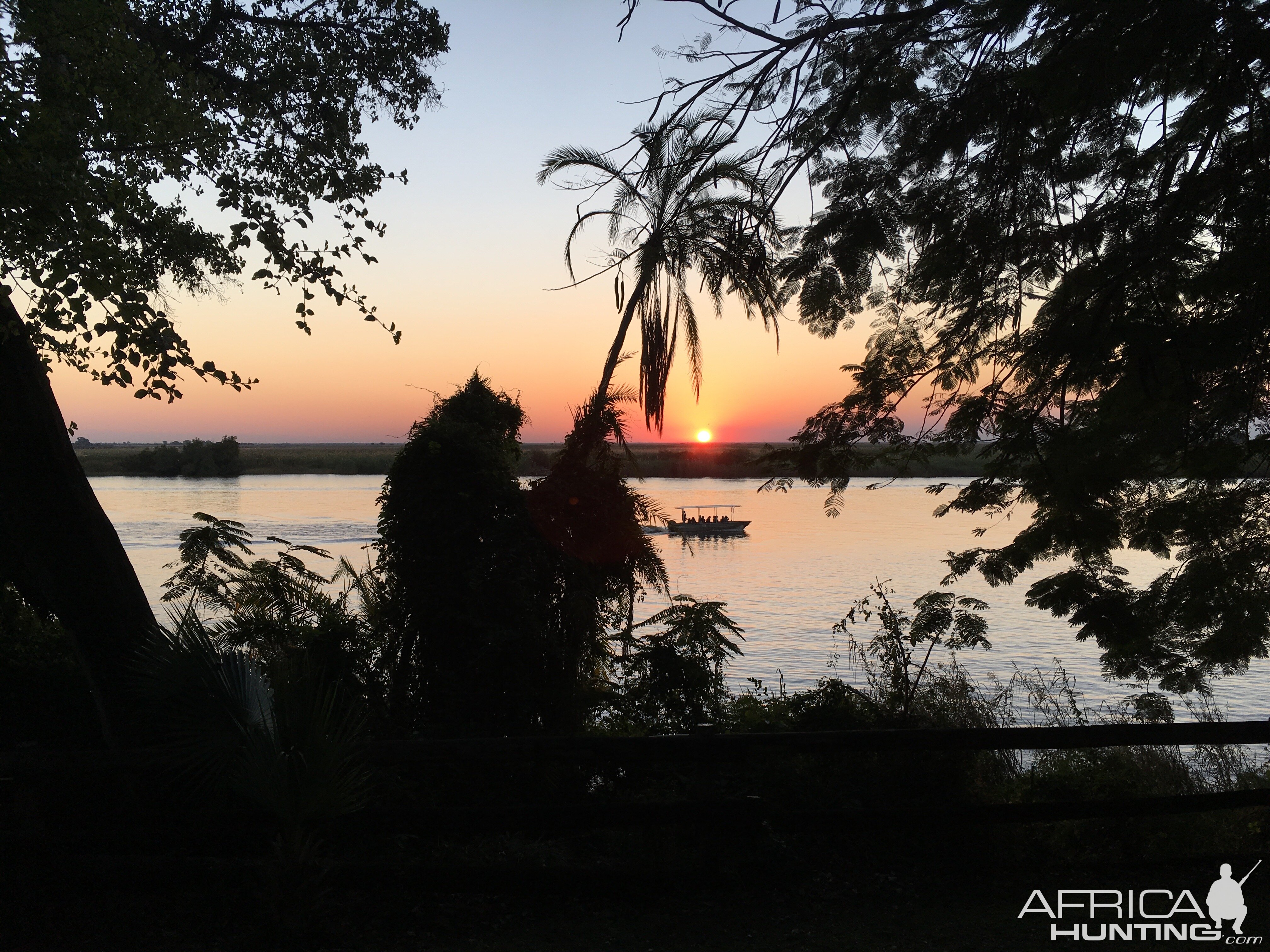Sunset Over Chobe River