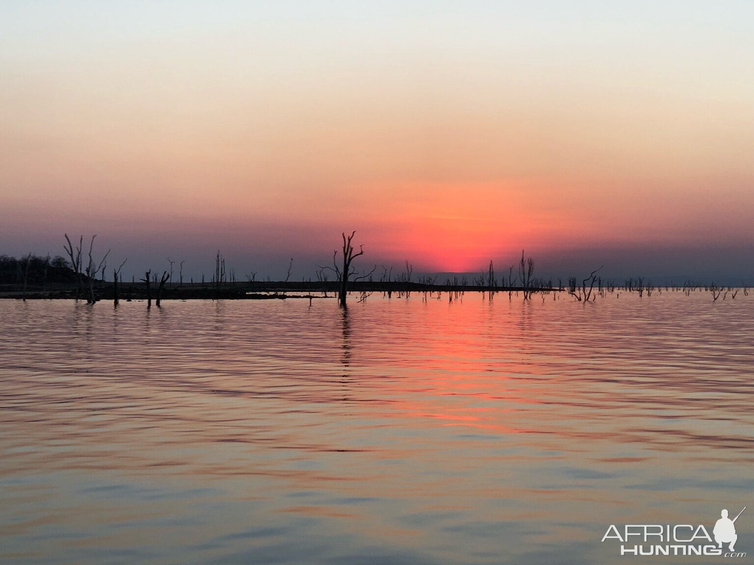 Susnet on Lake Kariba Zimbabwe