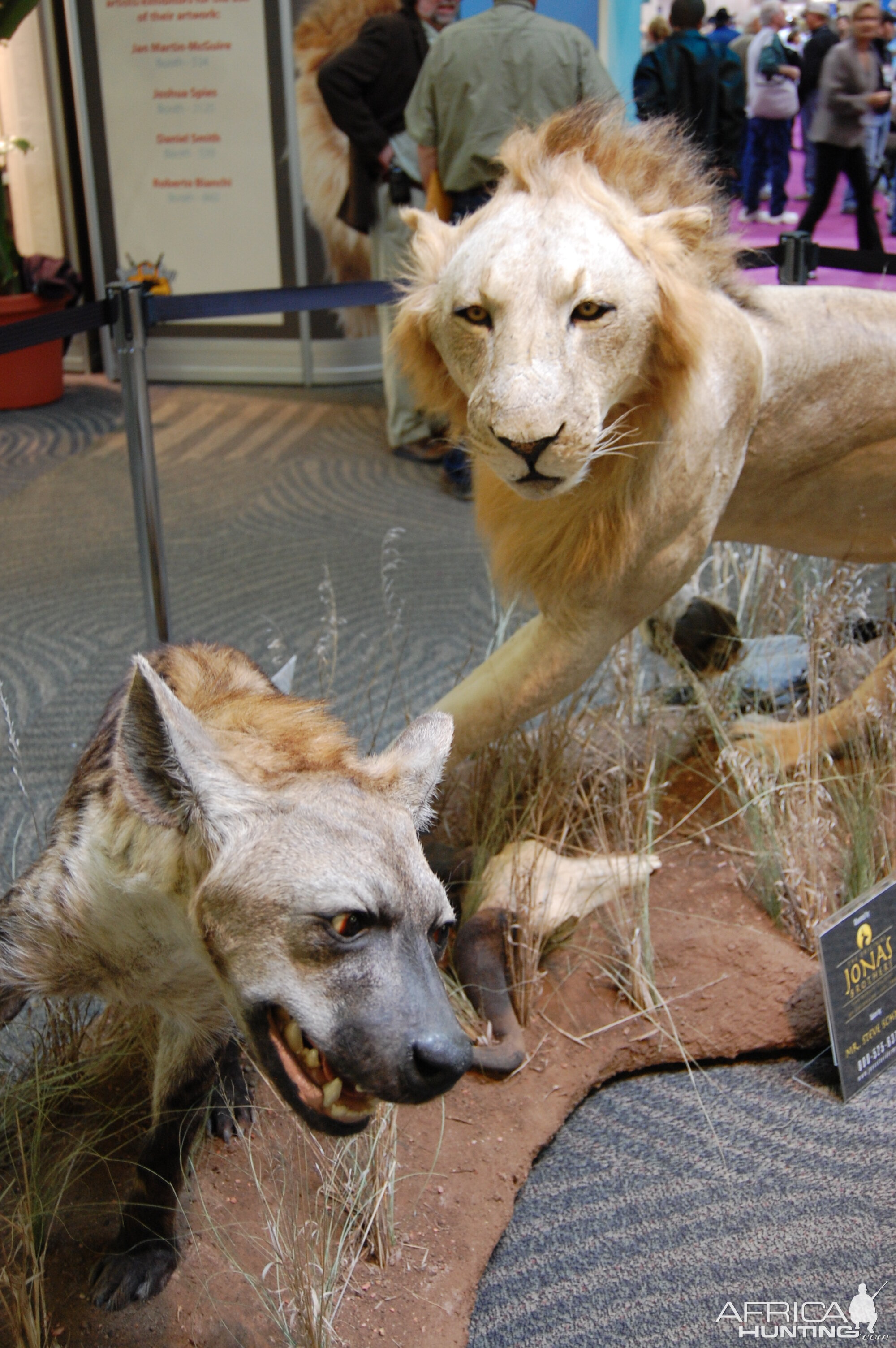 Taxidermy at Safari Club International Convention