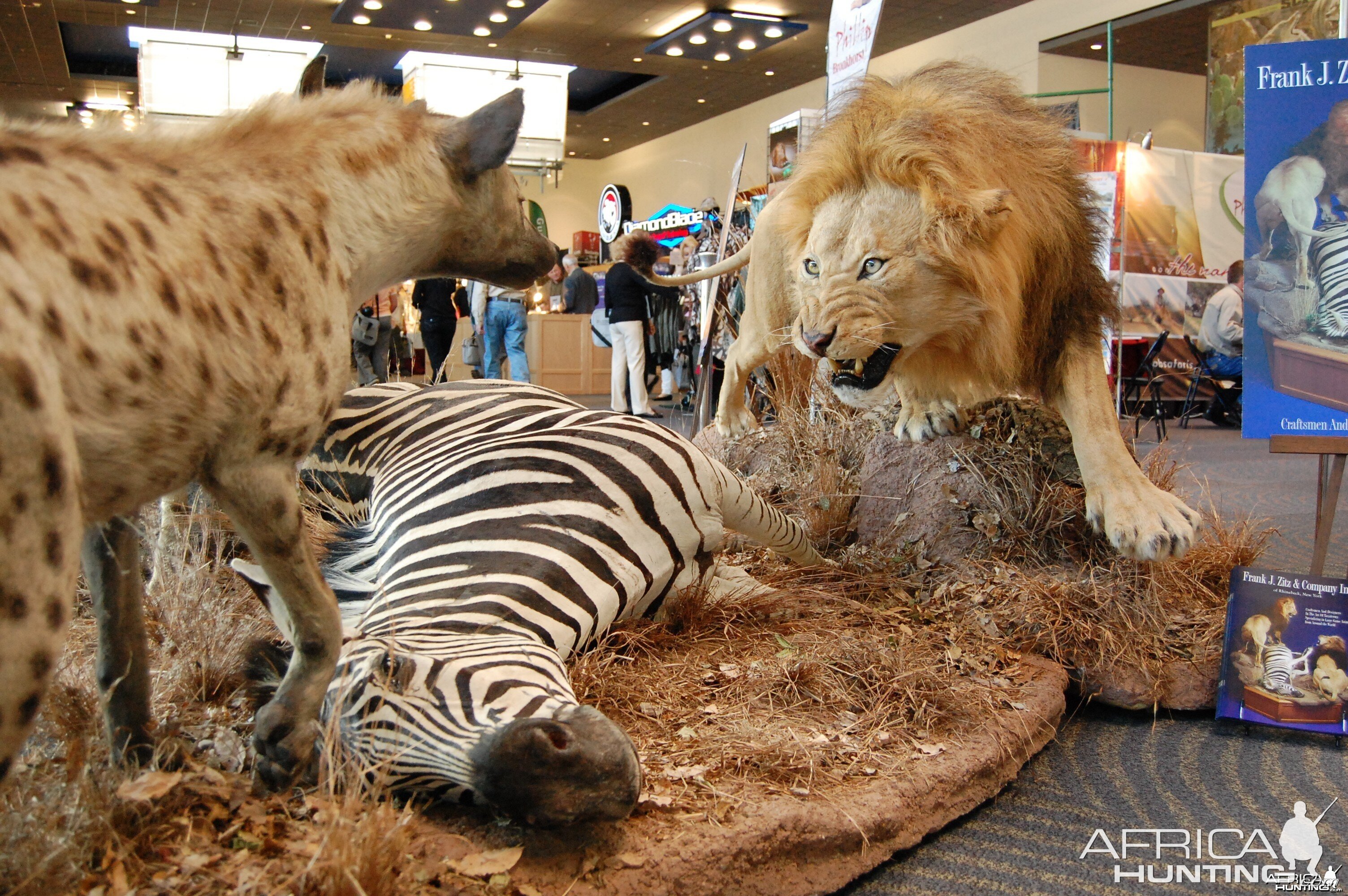 Taxidermy at Safari Club International Convention