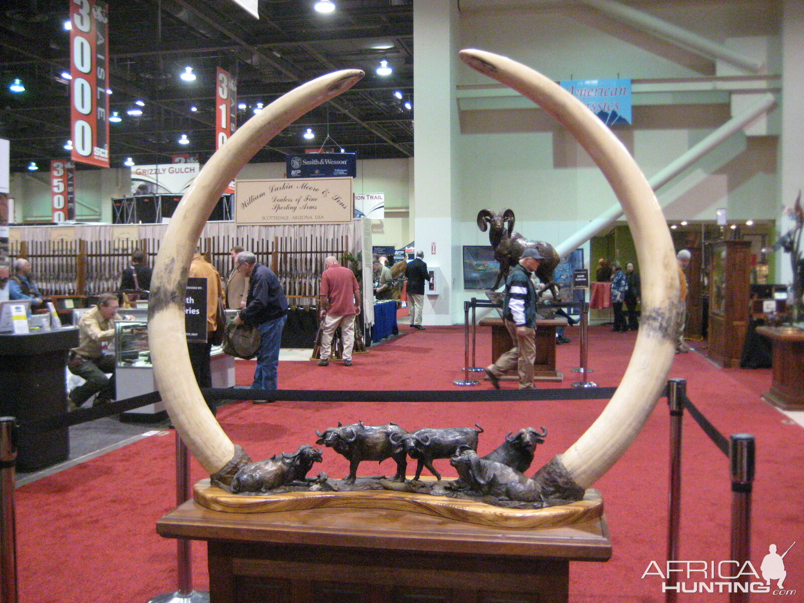 Taxidermy at Safari Club International Convention