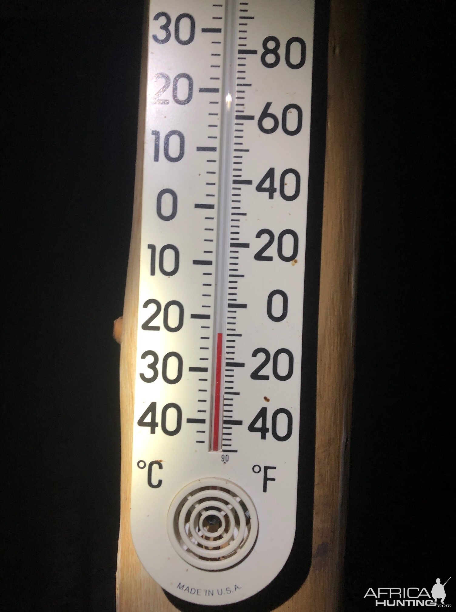 Temperature in Montana