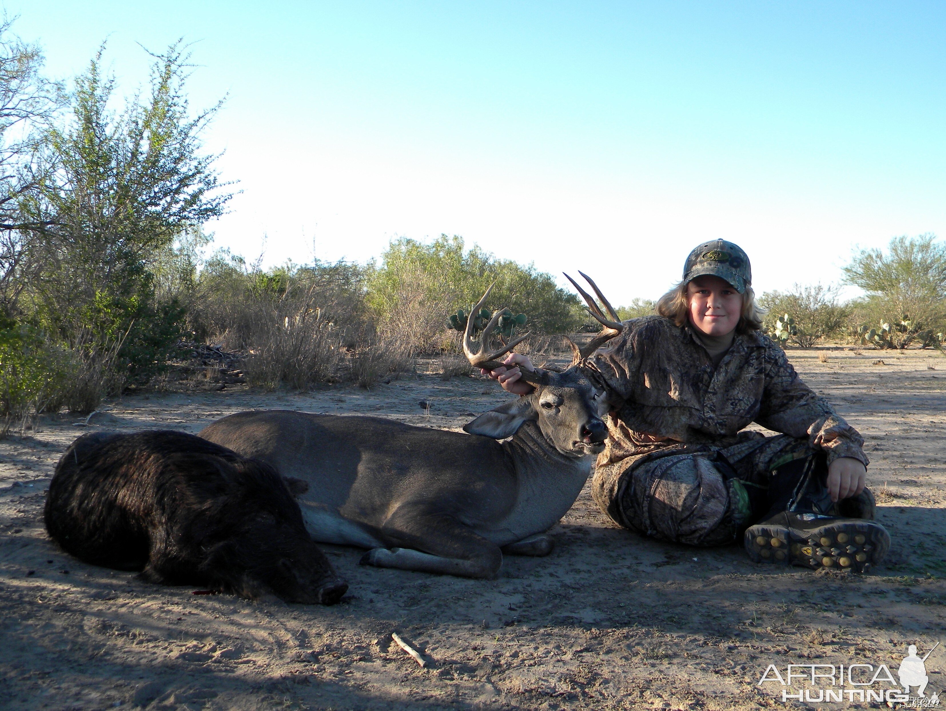 Texas 2009 - Pig and Buck