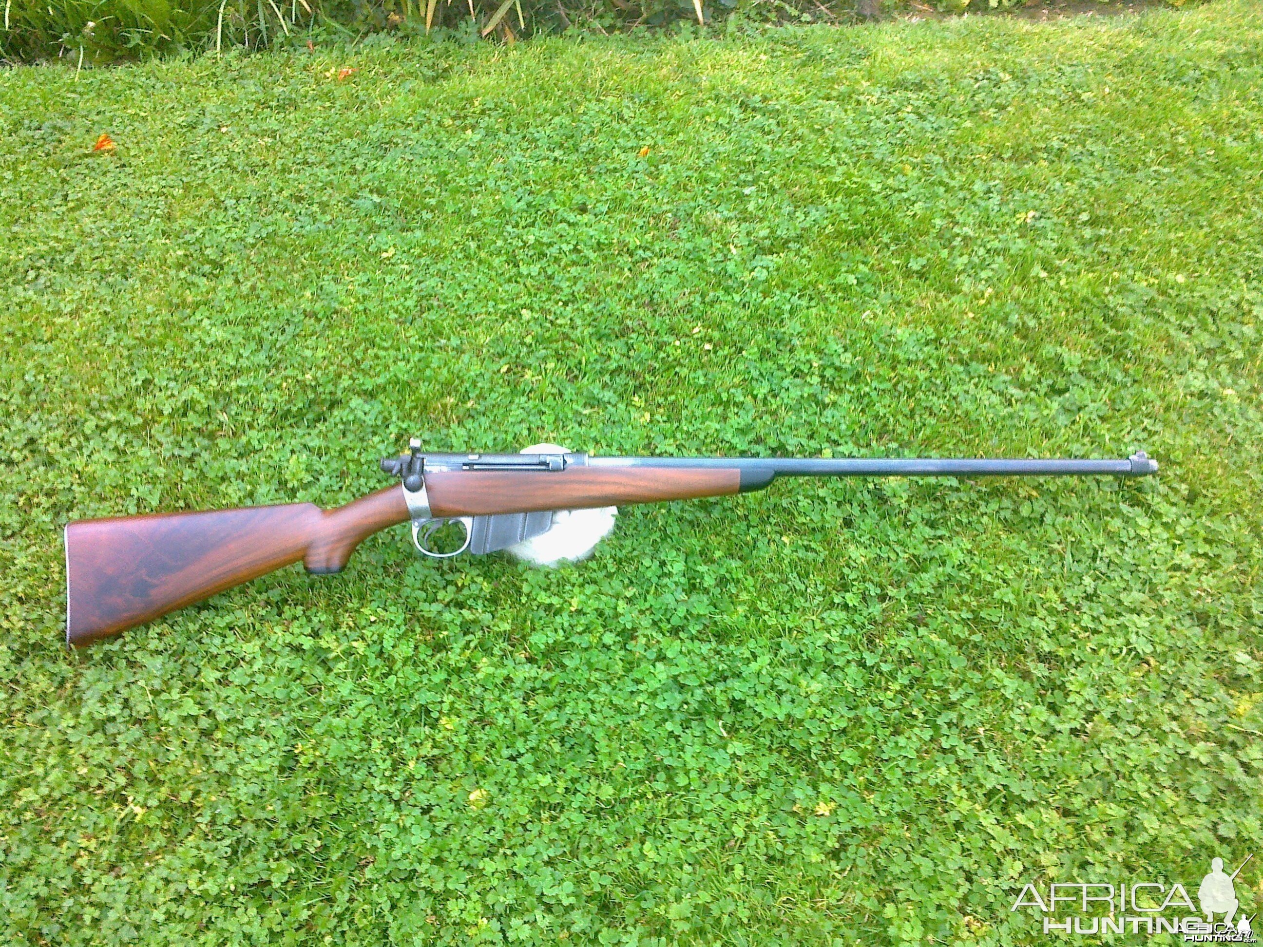 The 400 Lee Enfield sporting rifle I built 
