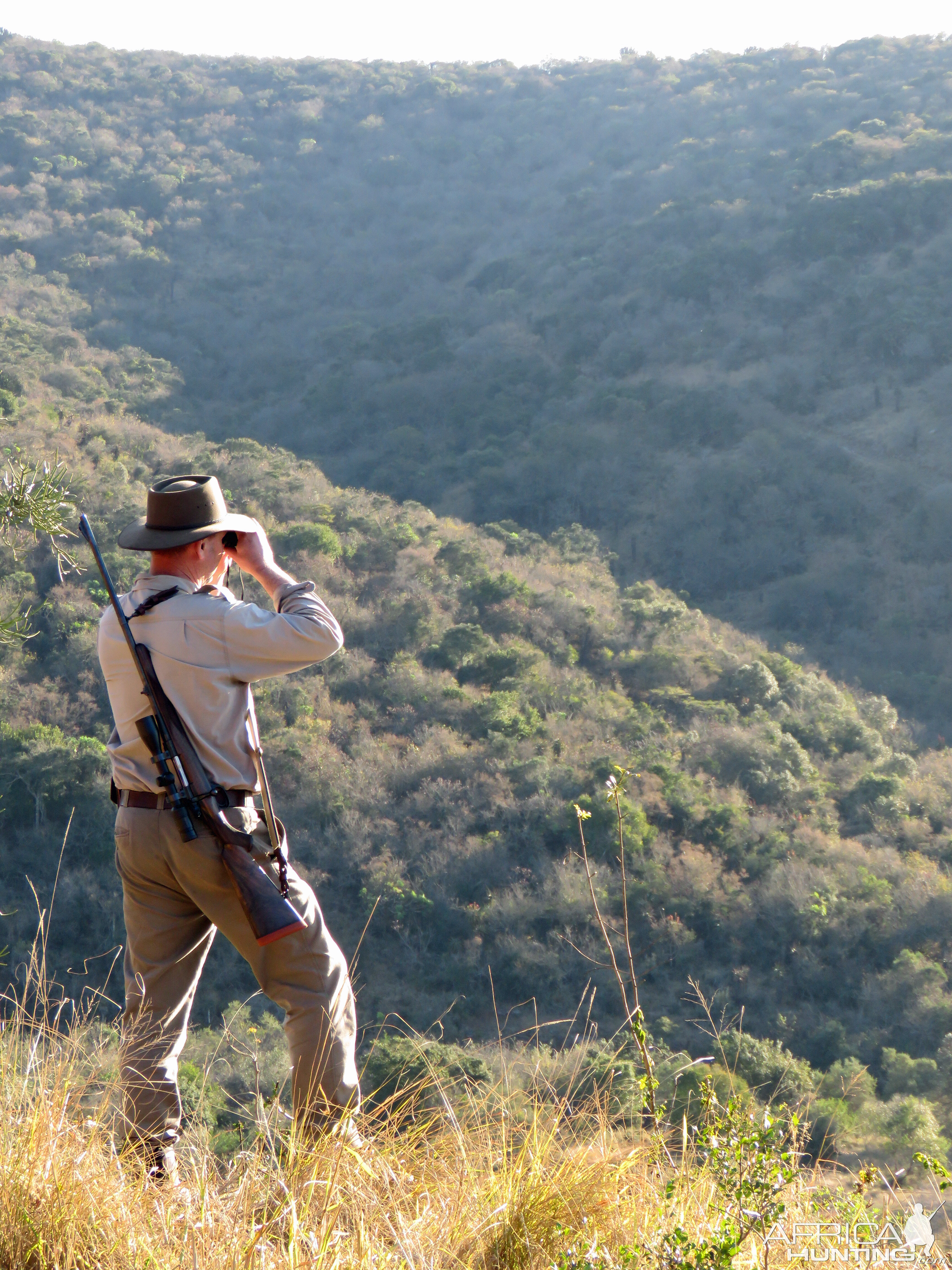 Thick vegetaion in the valleys where Nyala and Bushbuck live