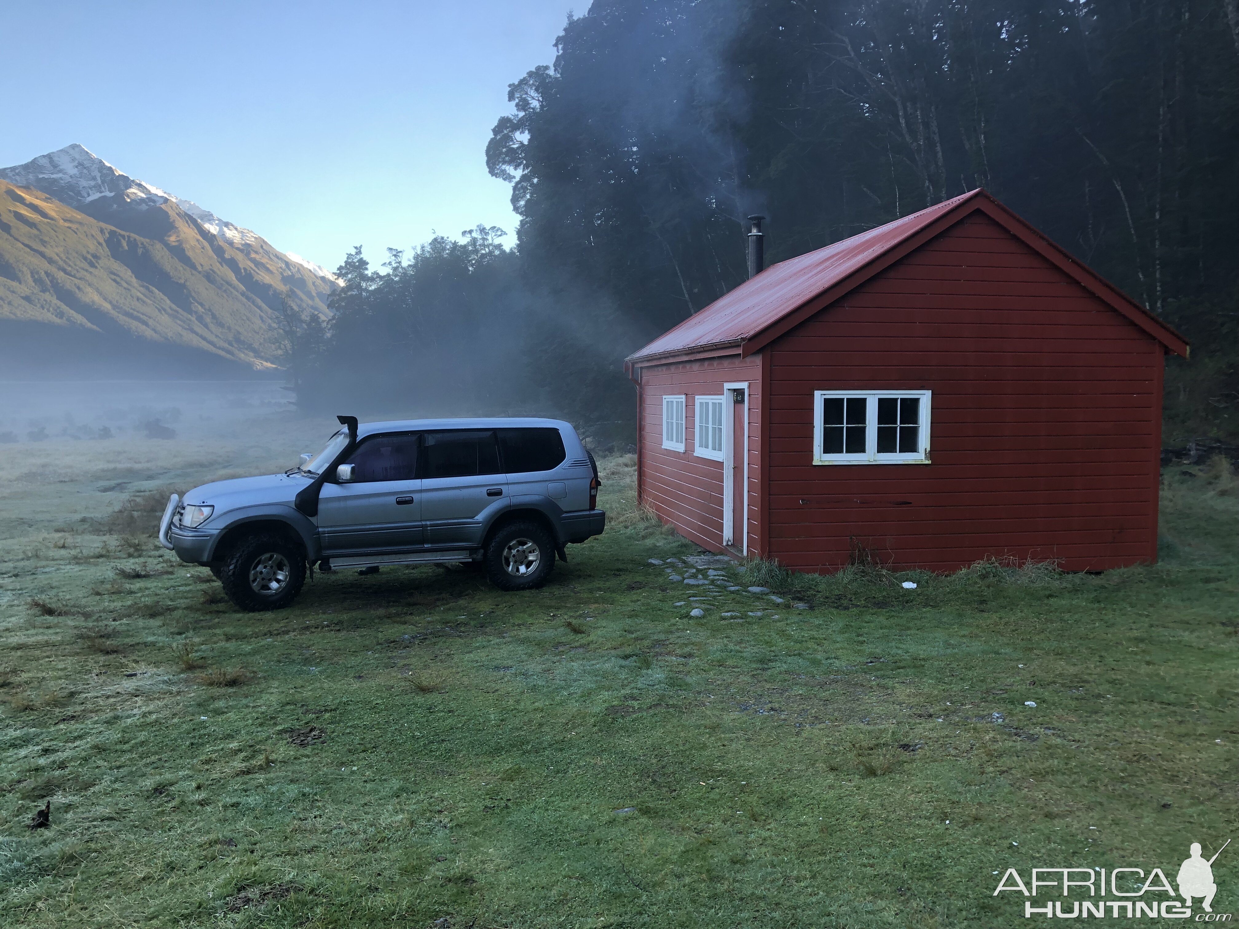 This is the Red Hut