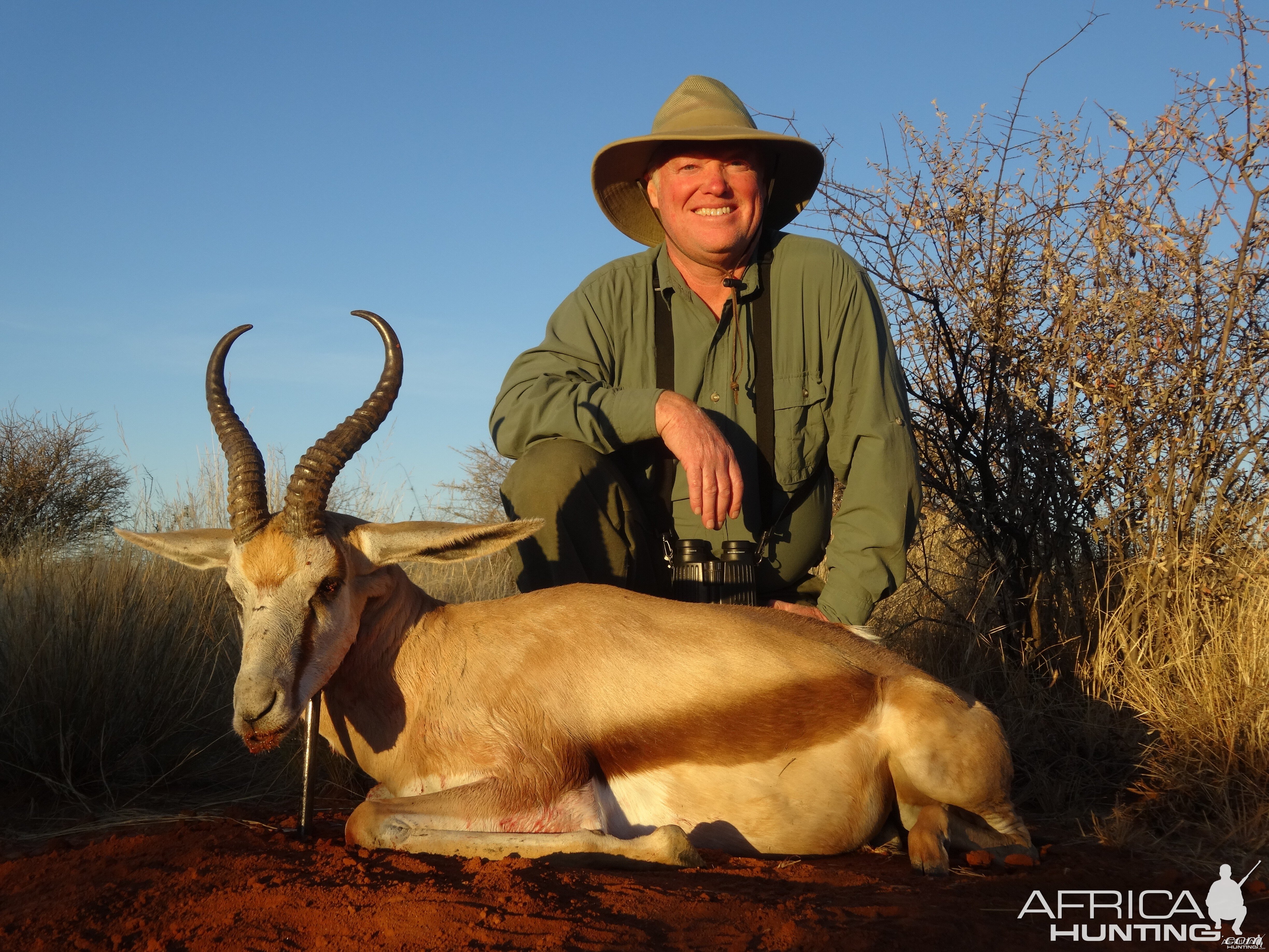 Toby and springbok