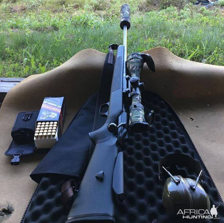 Training at the shooting-range