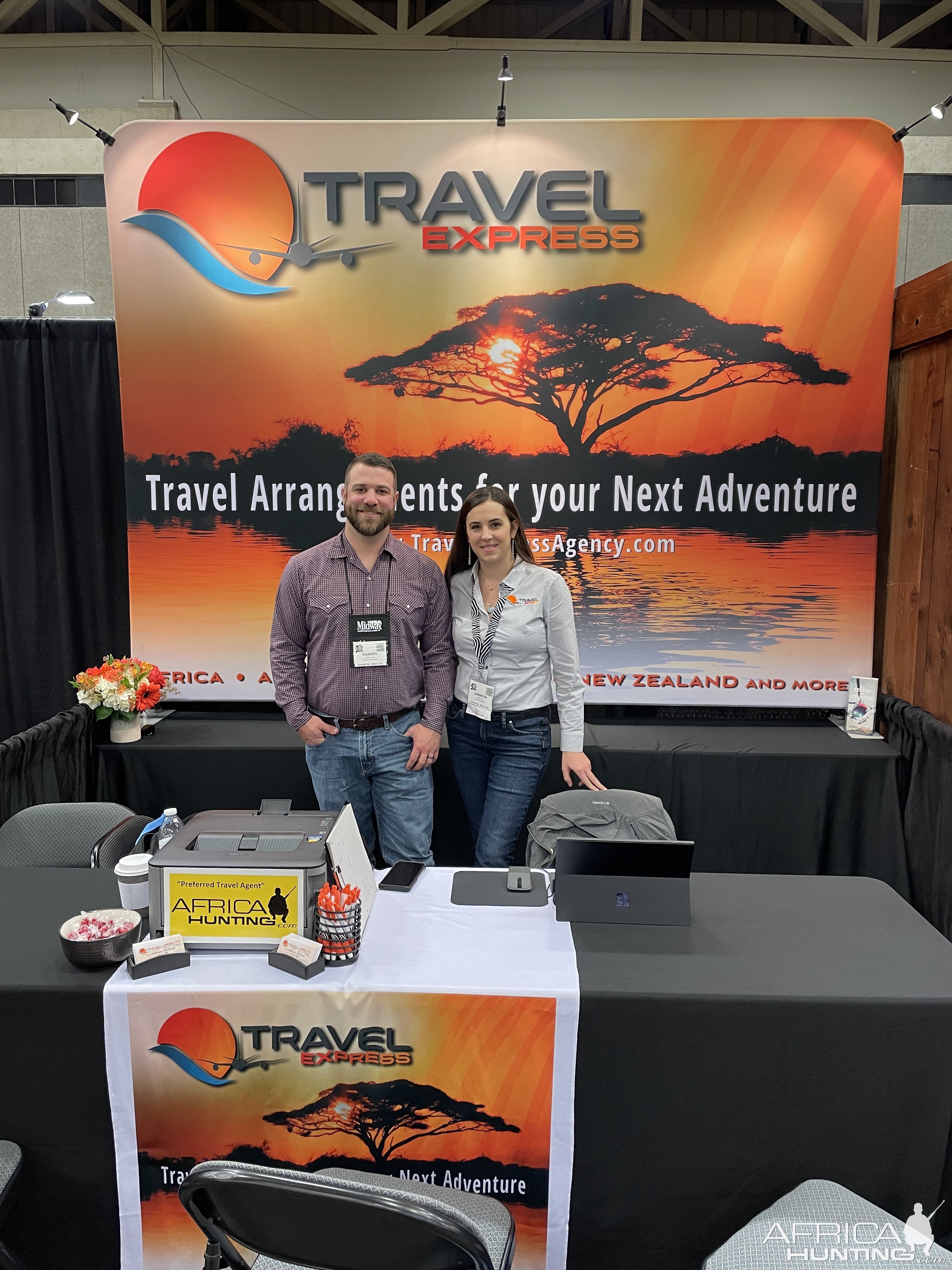 TRAVEL EXPRESS at Dallas Safari Club Convention 2022