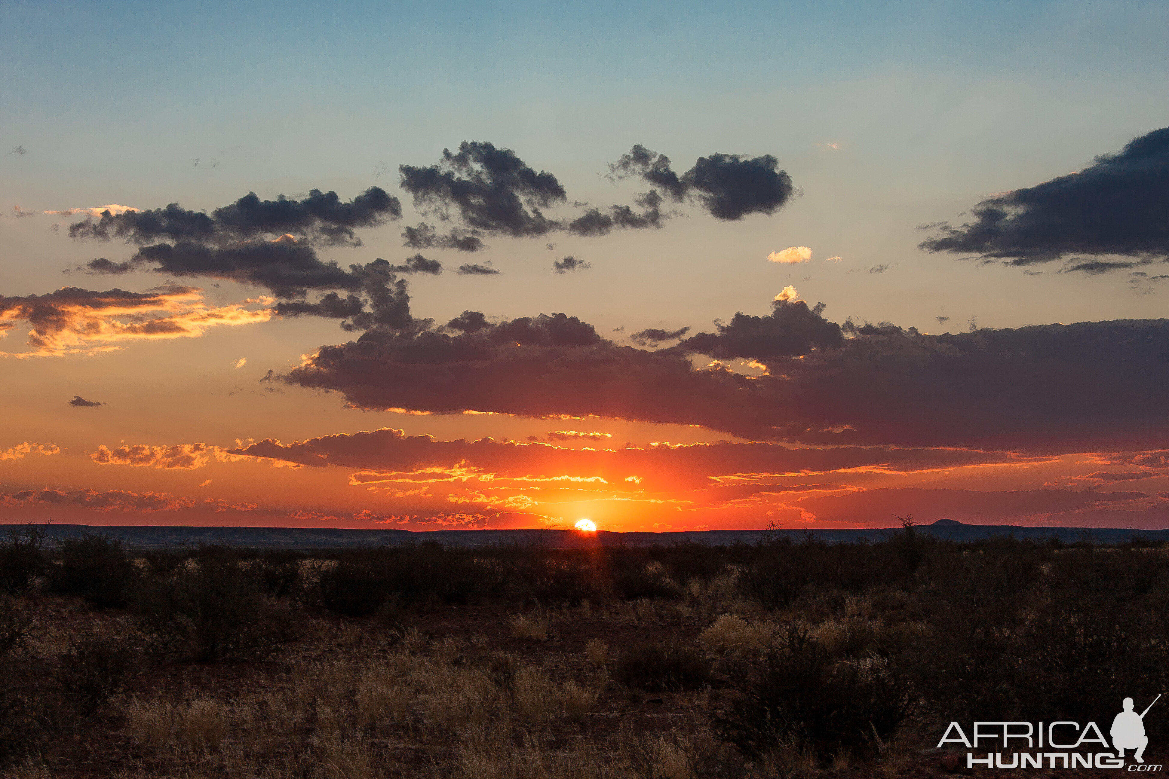 True Namibian Sunset