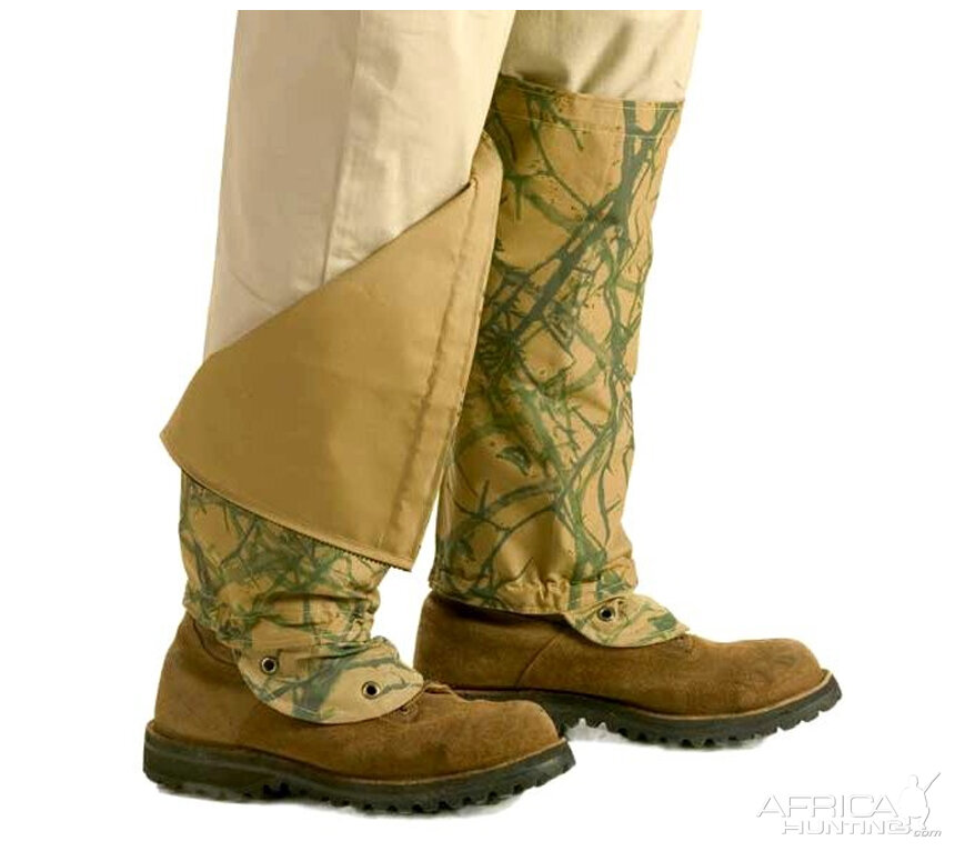 TurtleSkin Reversible Snake Gaiters from African Sporting Creations