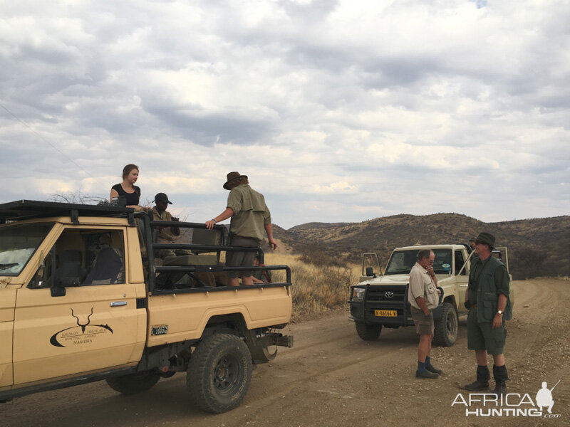 Vehicle Hunt Namibia