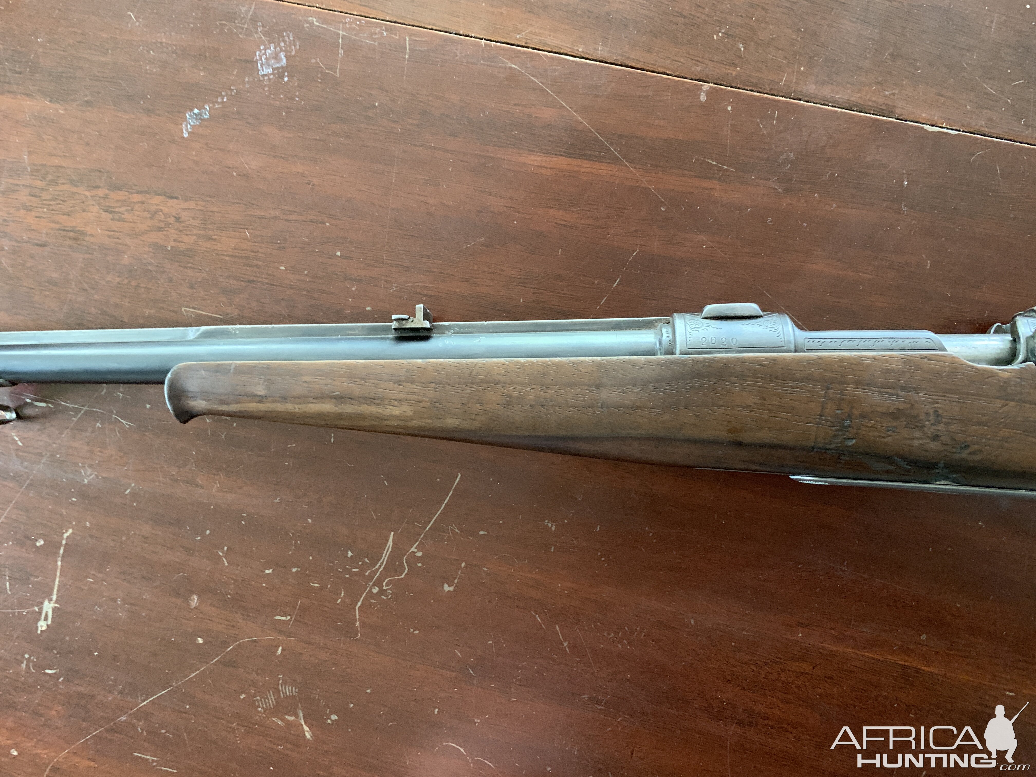 Vintage Sporting Mauser Rifle