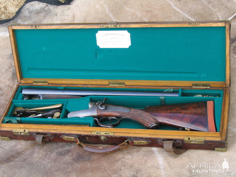 Walter Locke & Co 8-Bore Double Rifle