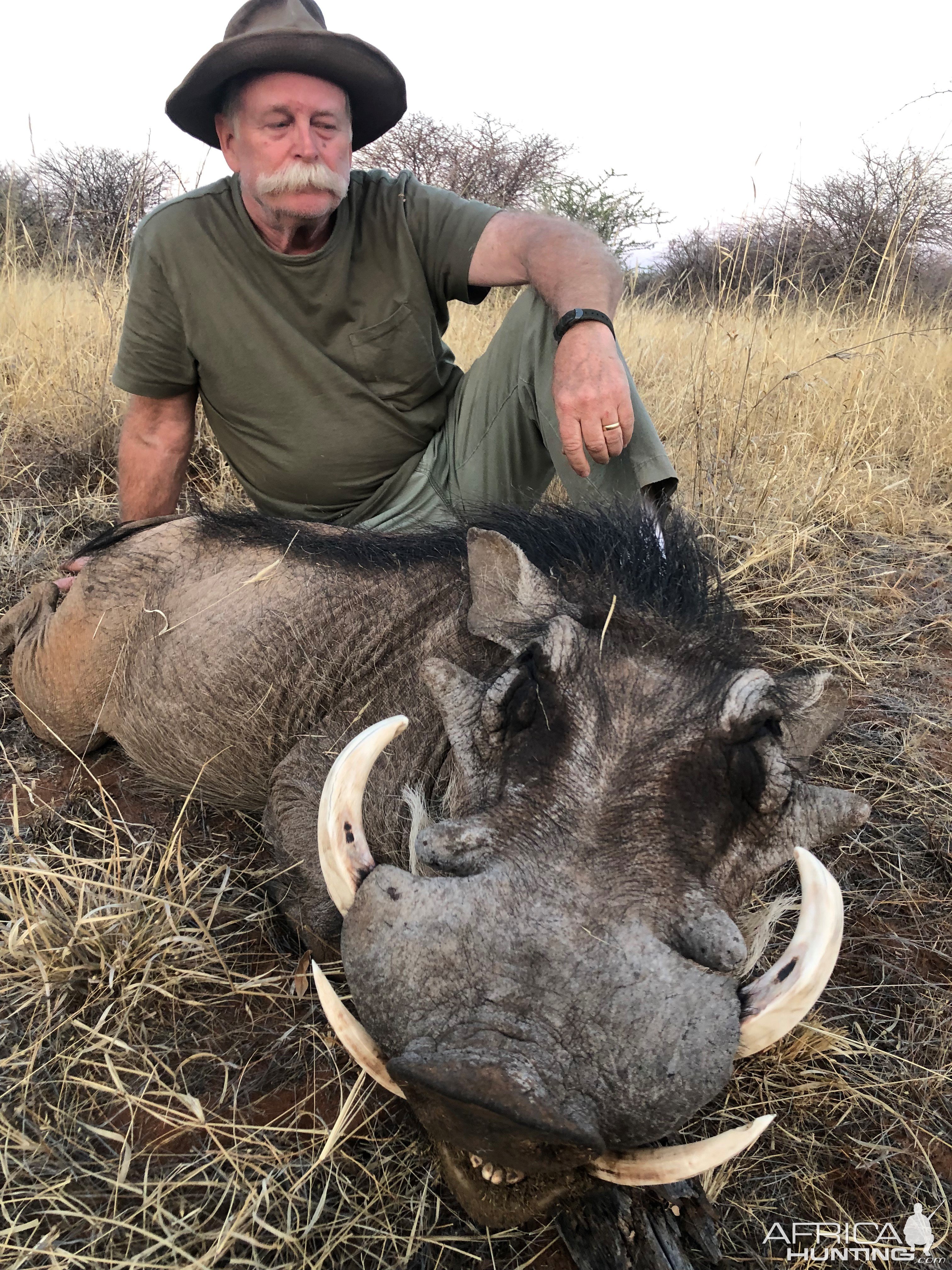 Warthog Hunt Namibia