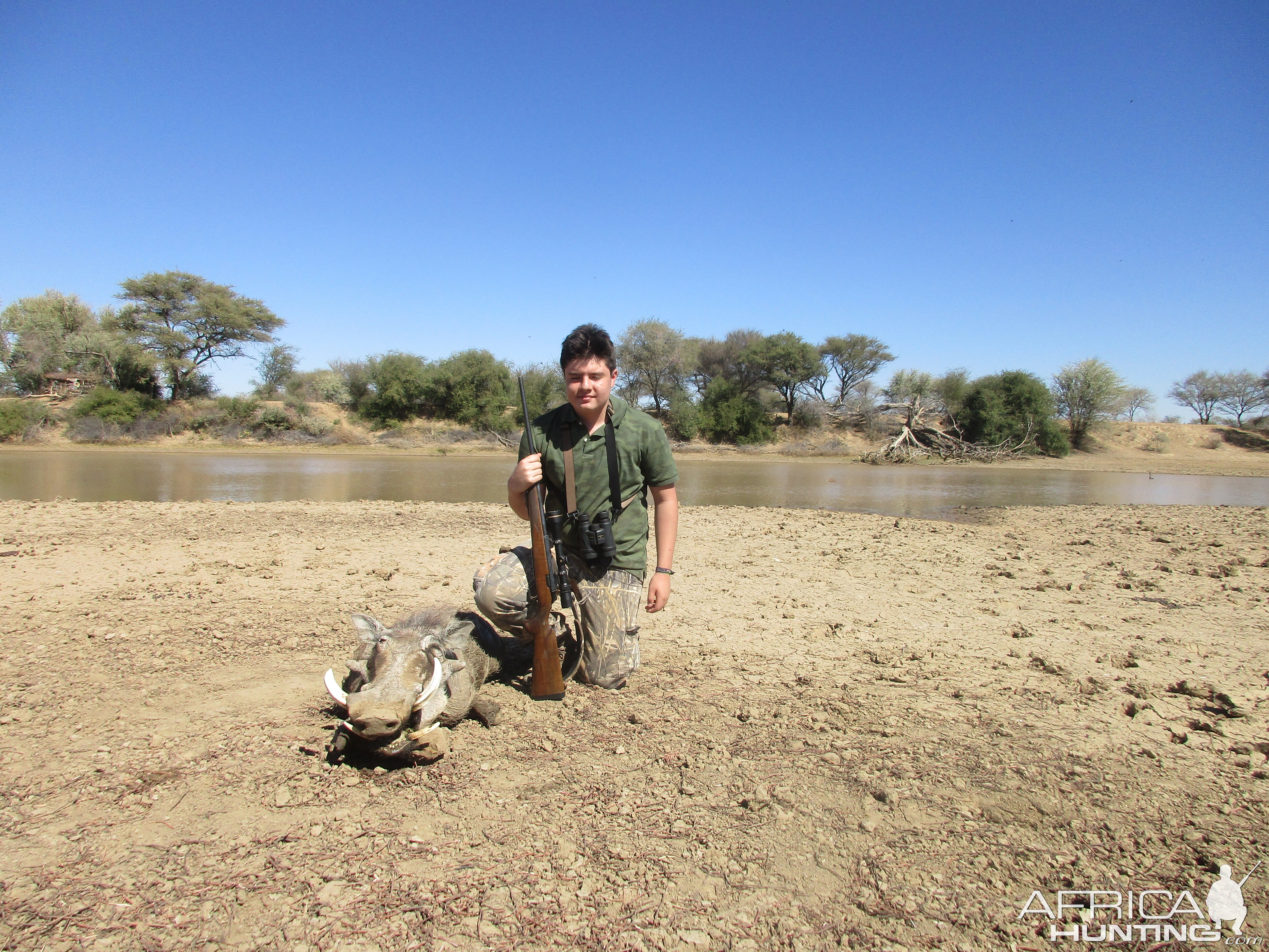 Warthog Hunt Namibia