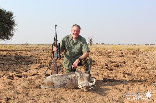 Warthog Hunt Namibia