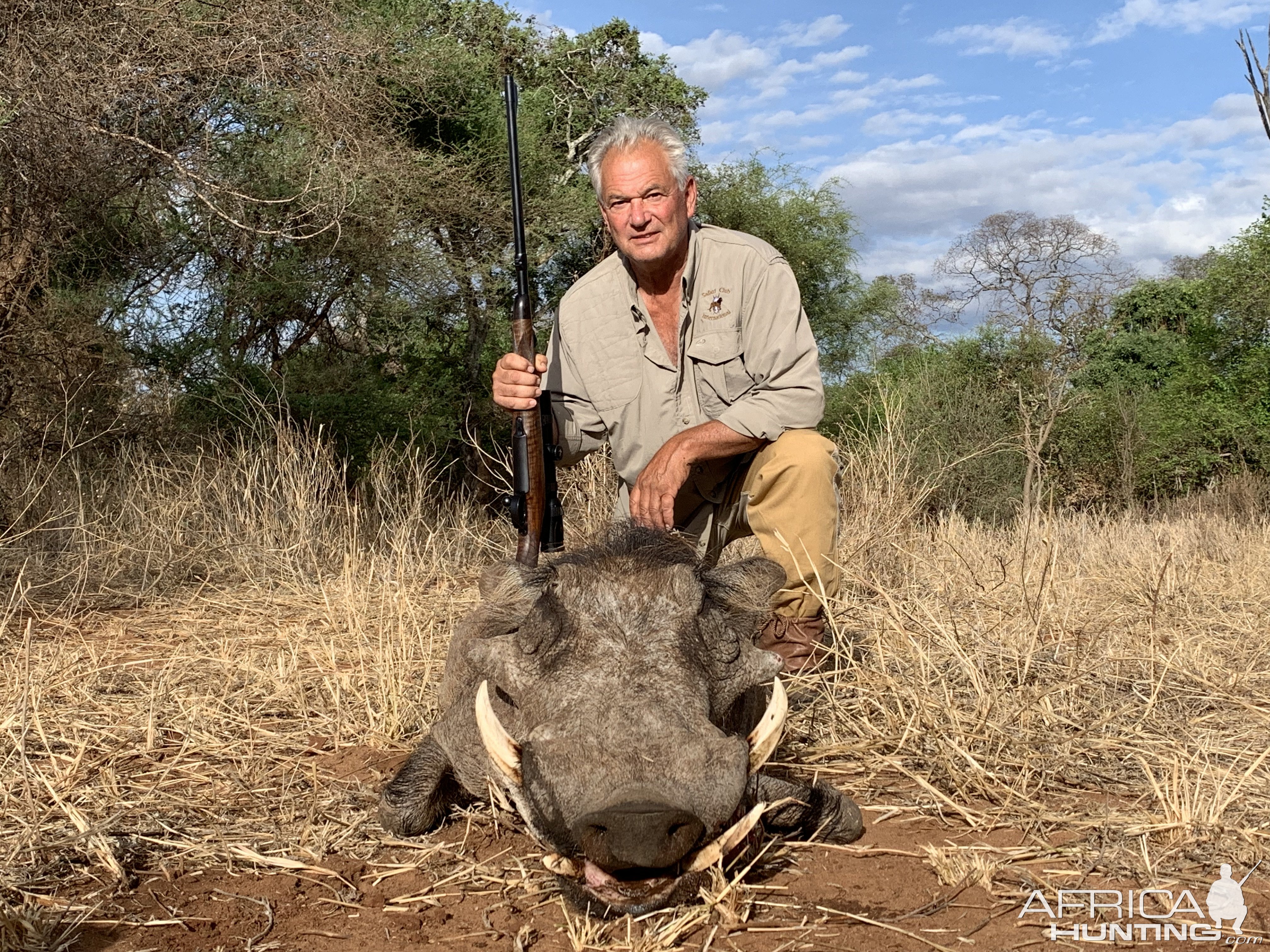 Warthog Hunt Tanzania