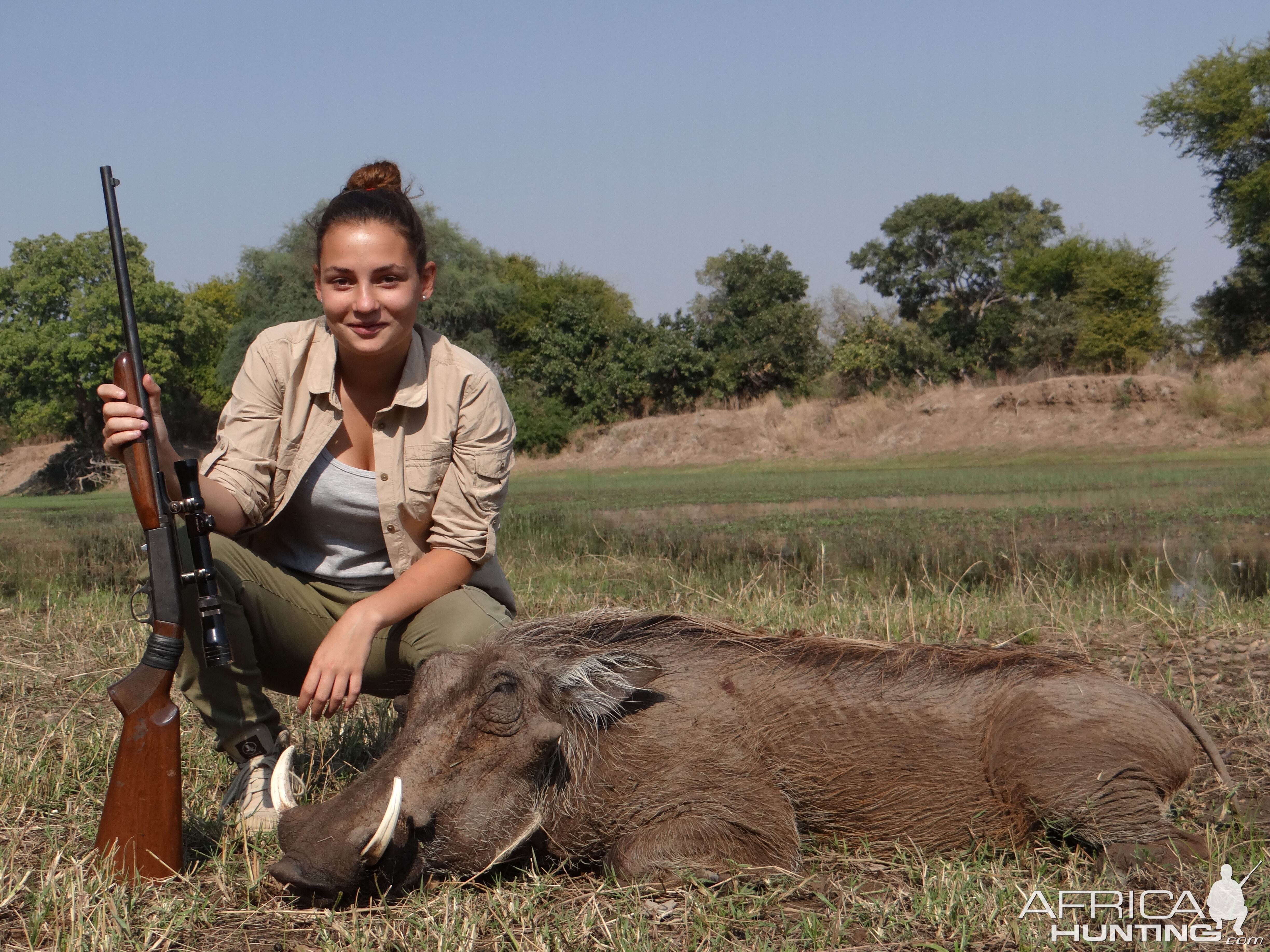 Warthog Hunting in Zimbabwe