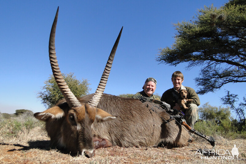 Waterbuck hunted with Wintershoek Johnny Vivier Safaris